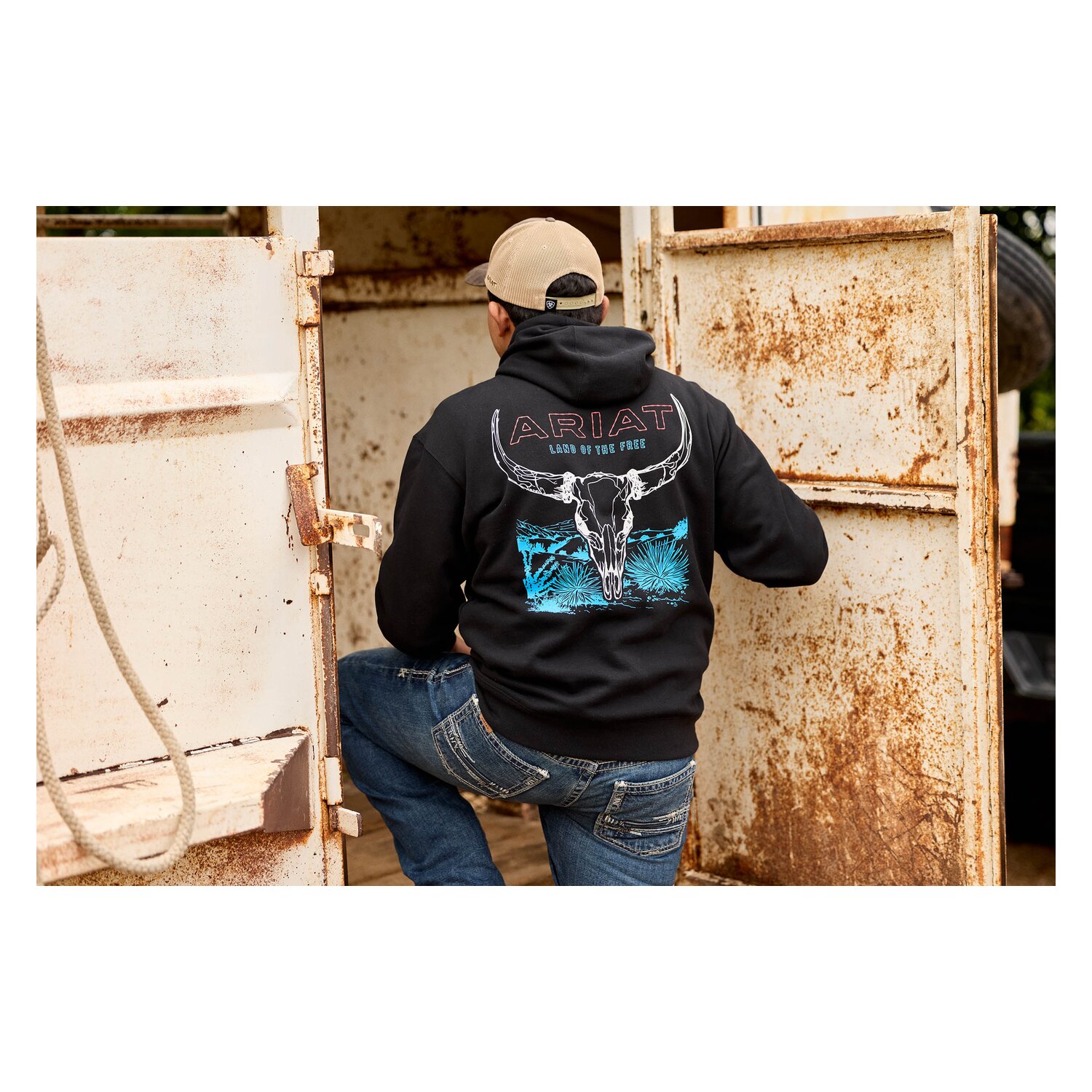 ARIAT Hoodie Bison Bureau &ndash; Ansicht 9
