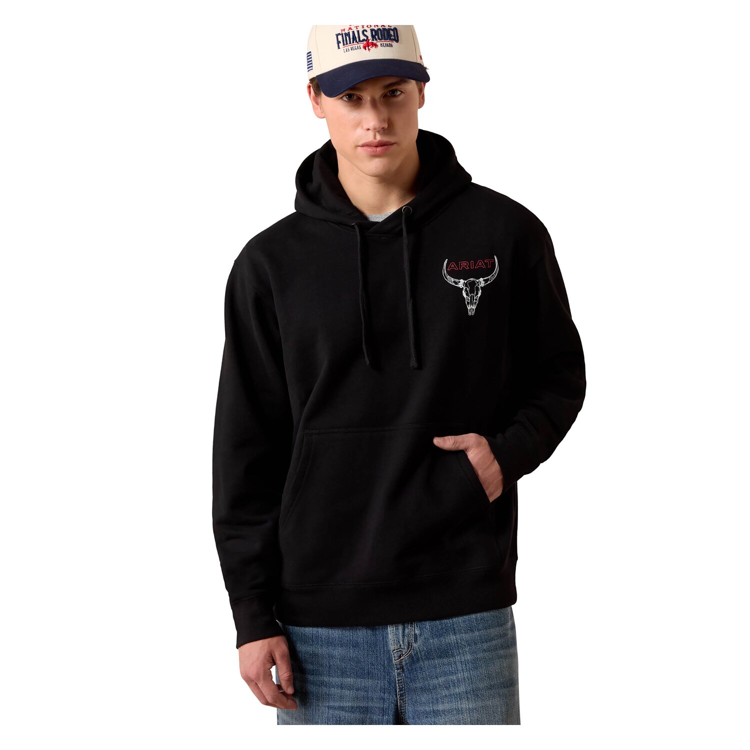 ARIAT Hoodie Bison Bureau &ndash; Ansicht 1