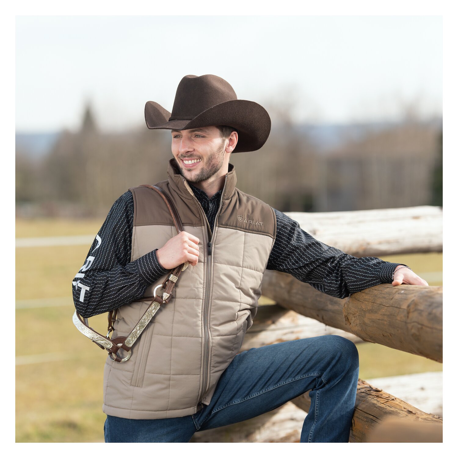 ARIAT Herren-Weste Crius Insulated Vest – Ansicht 4