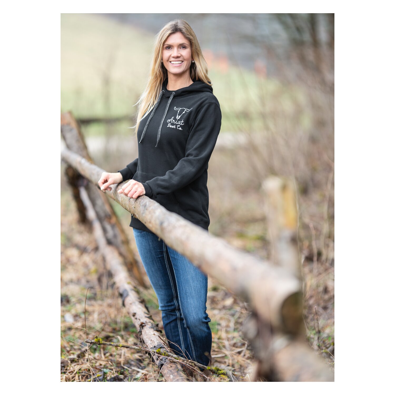 ARIAT Hoodie Steer Stitch &ndash; Ansicht 3