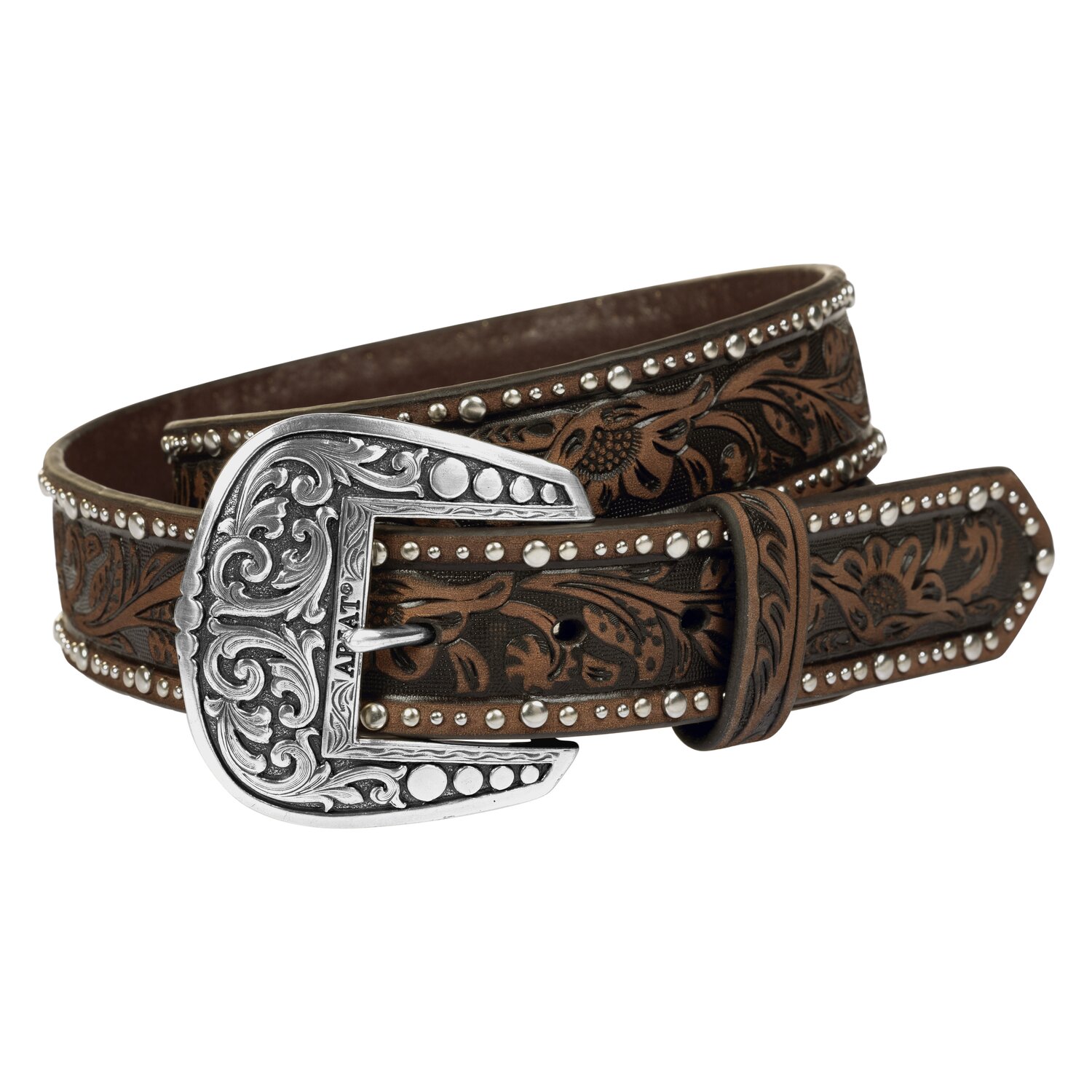 ARIAT Gürtel Studded Tooled – Ansicht 1