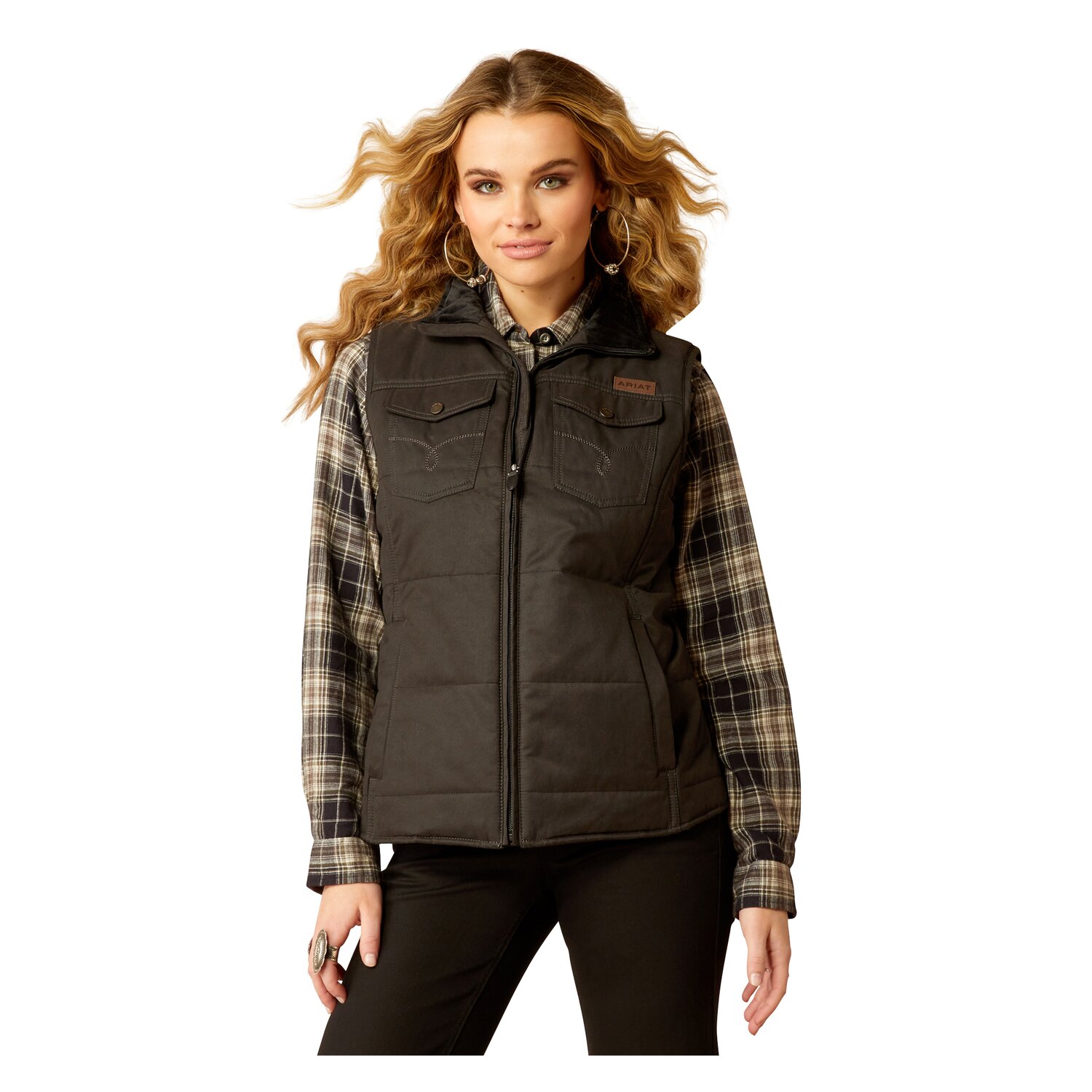 ARIAT Weste Grizzly Quilted – Ansicht 1