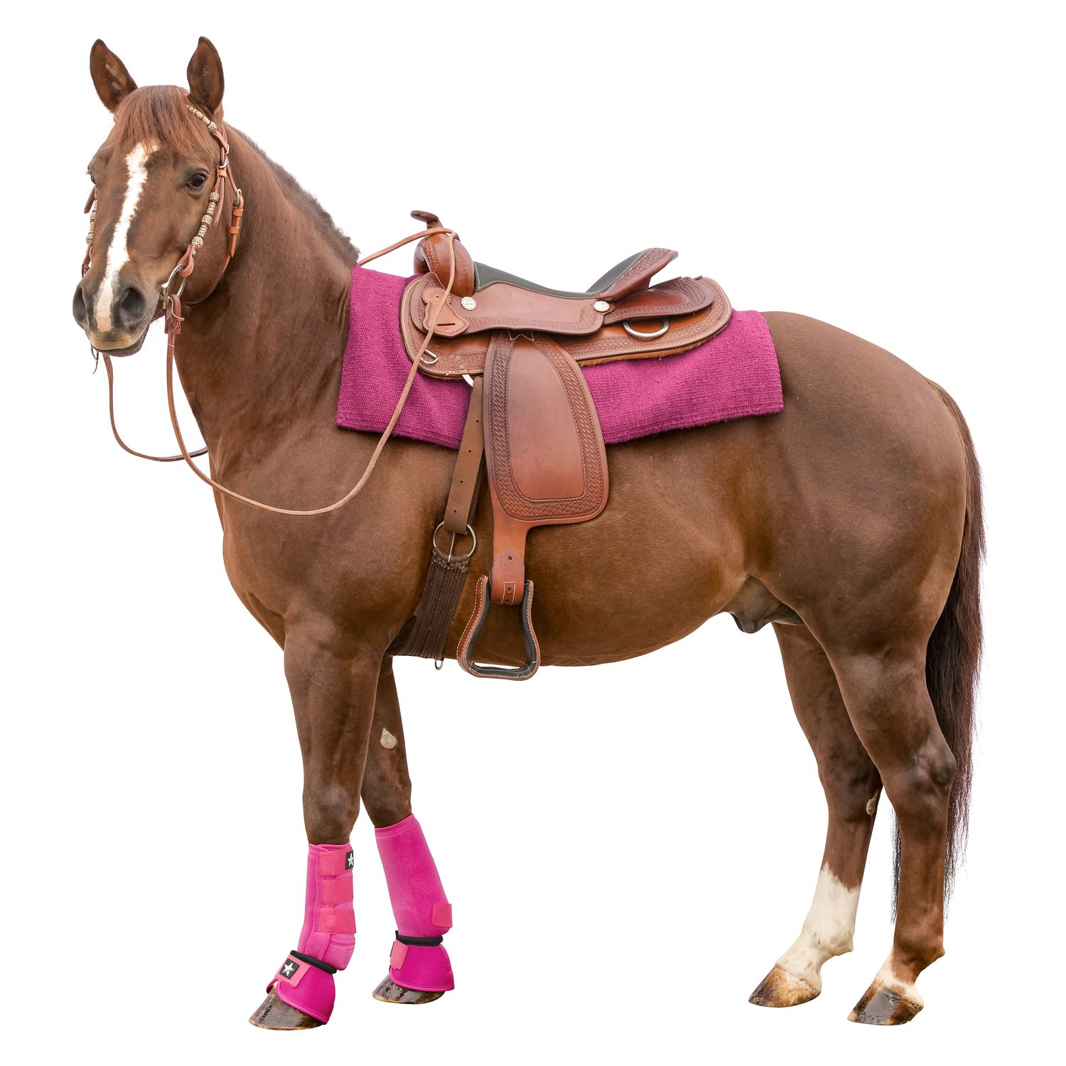 L-pro West Western-Blanket Uni-Colour – Ansicht 2