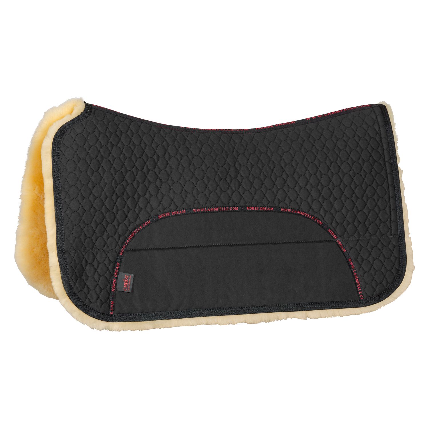 CHRIST Westernpad Lammfell – Ansicht 1