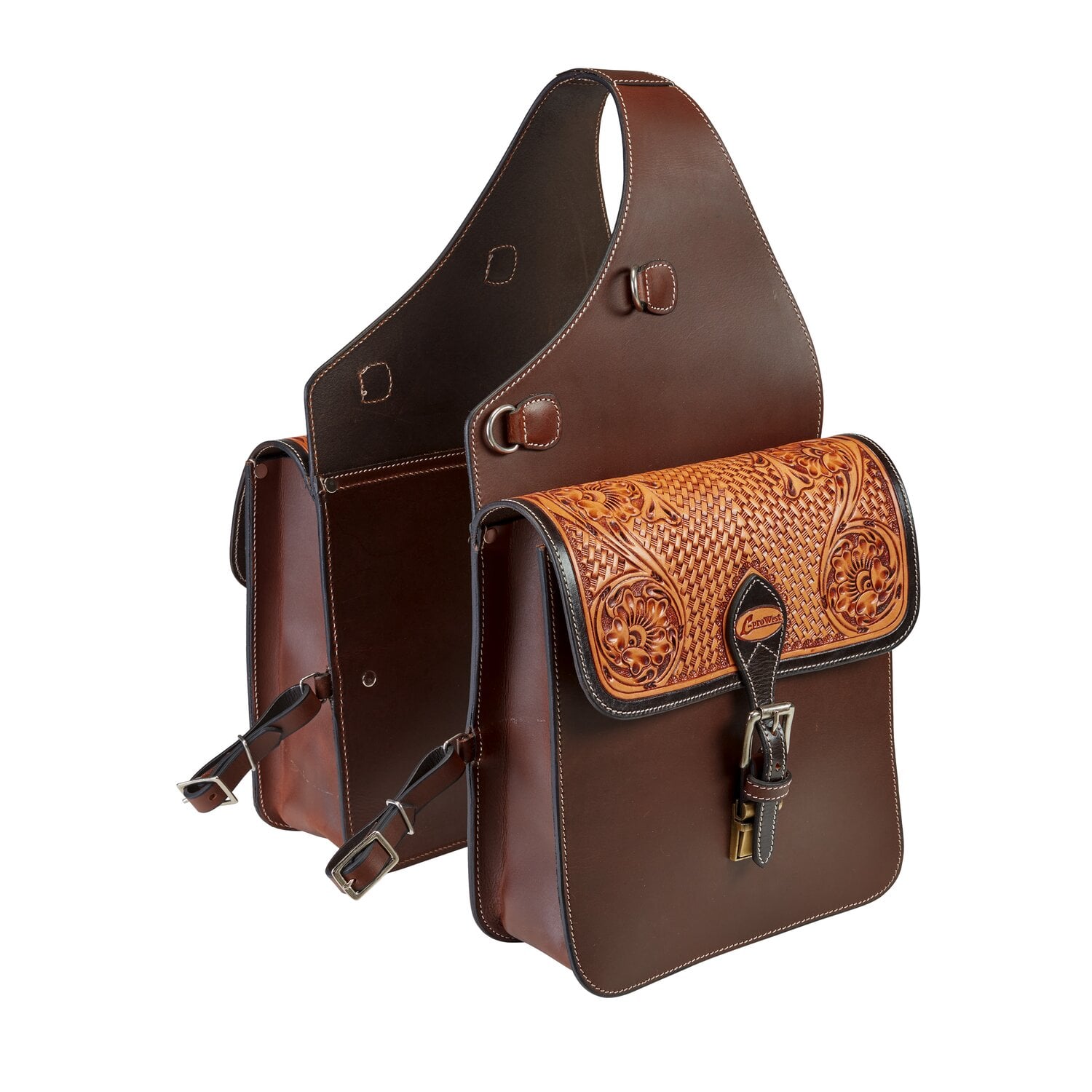 L-pro West Western Doppel-Sattelpacktasche &ndash; Ansicht 2