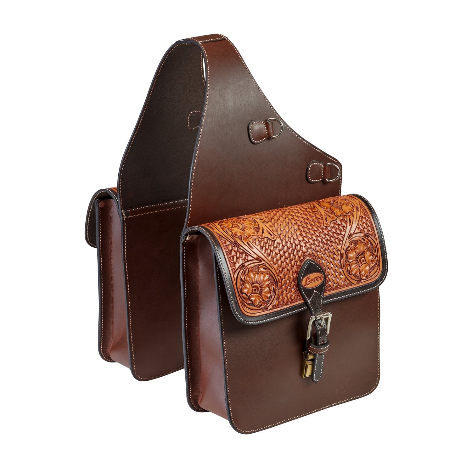L-pro West Western Doppel-Sattelpacktasche &ndash; Ansicht 1