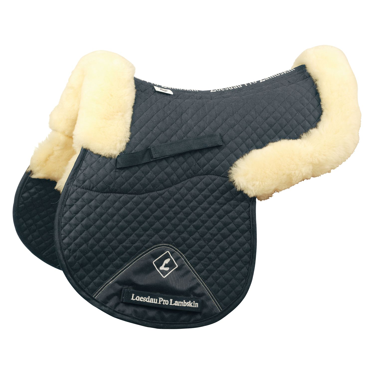 Horse-friends Lammfell-Satteldecke mit Memoryschaum – Ansicht 1