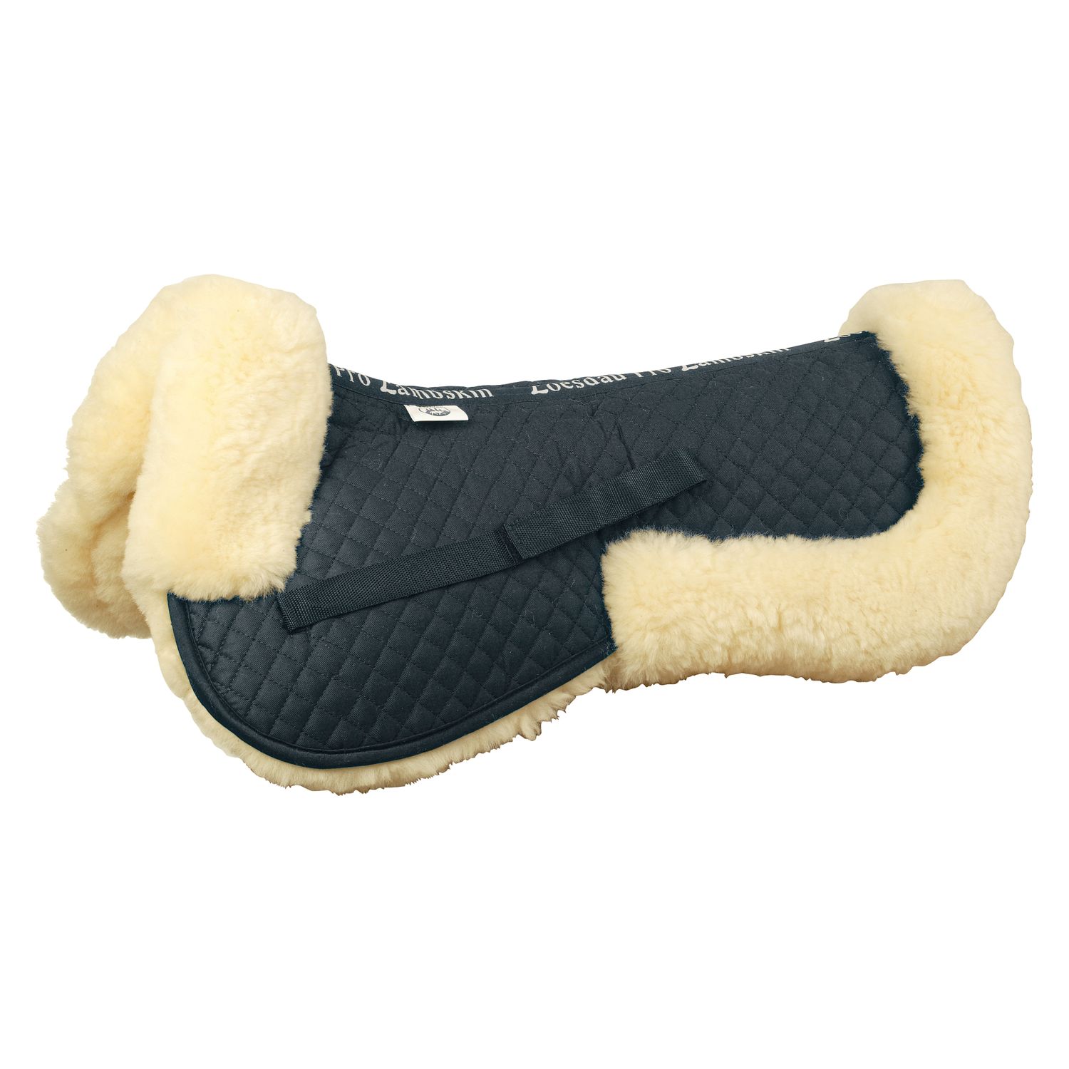 Horse-friends Lammfell-Sattelkissen mit Memoryschaum – Ansicht 1