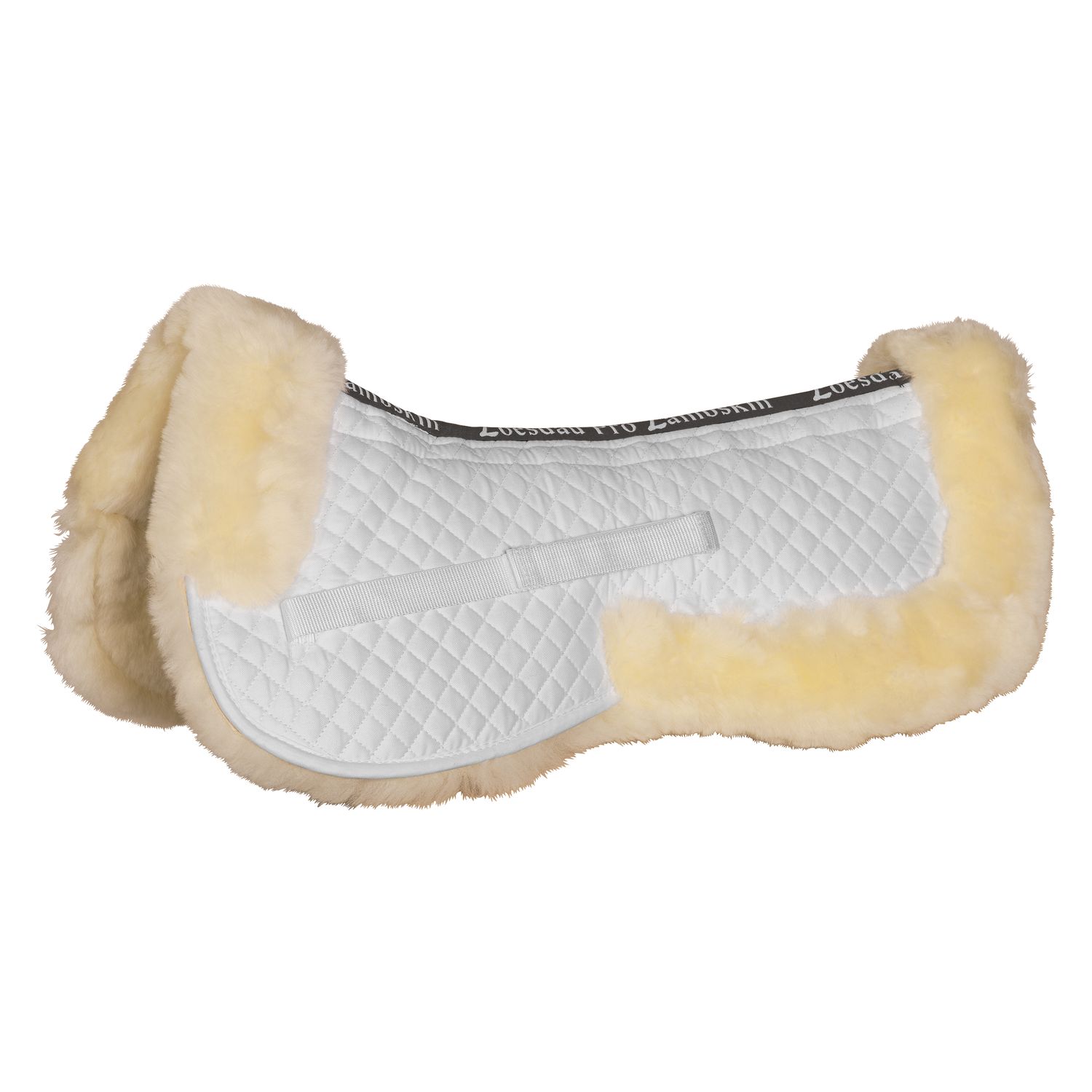 Horse-friends Lammfell-Sattelkissen mit Memoryschaum – Ansicht 1