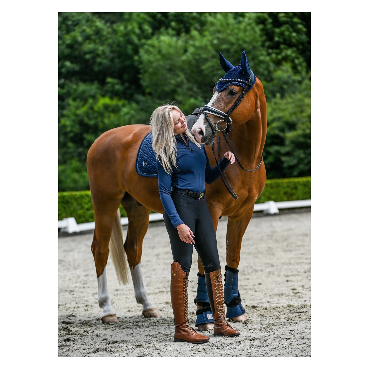 Cavallo Schabracke CAVALCOOLCOMFORT SADDLE PAD – Ansicht 3