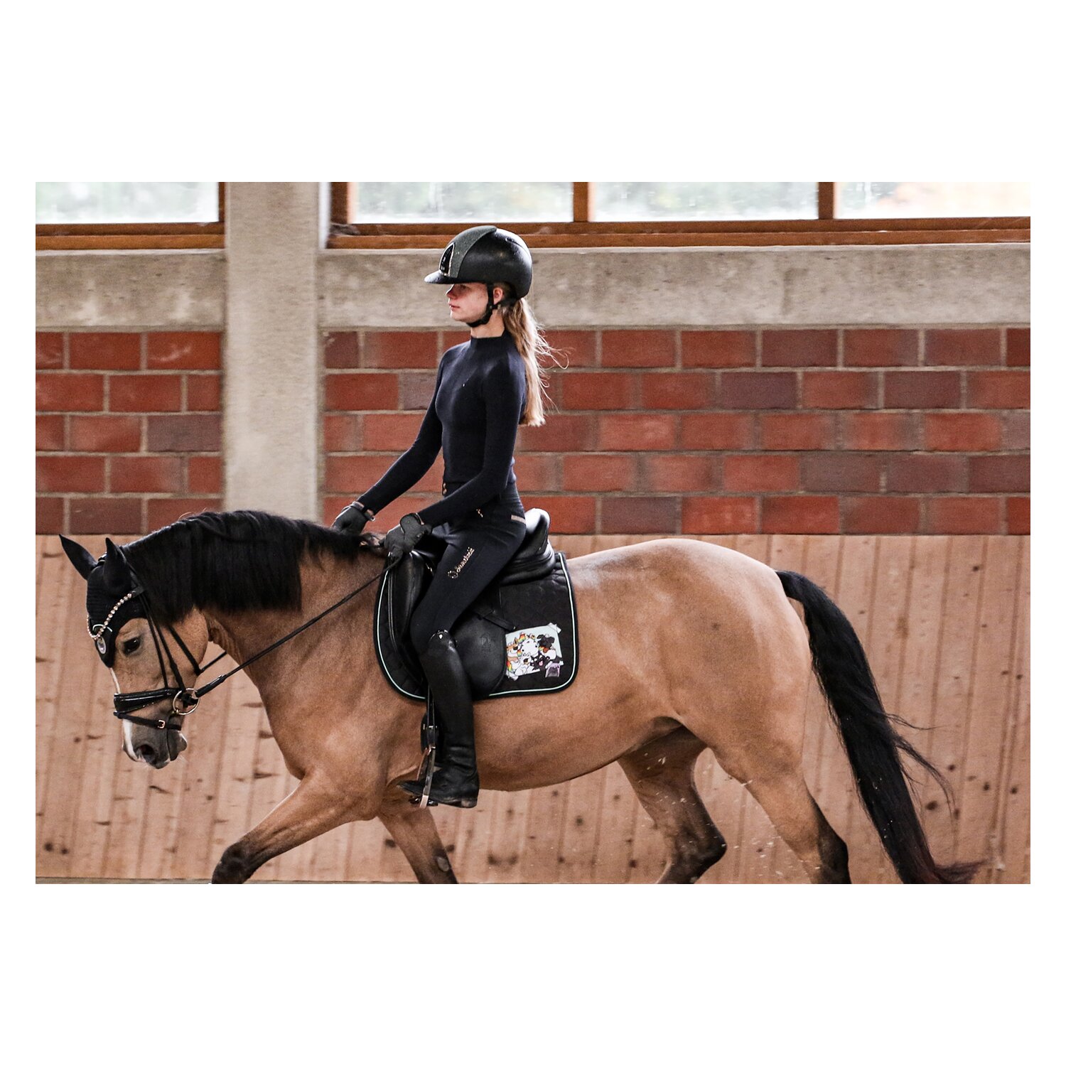 EQUEST Pummel Pets Friends Schabracke Macro Argon – Ansicht 6
