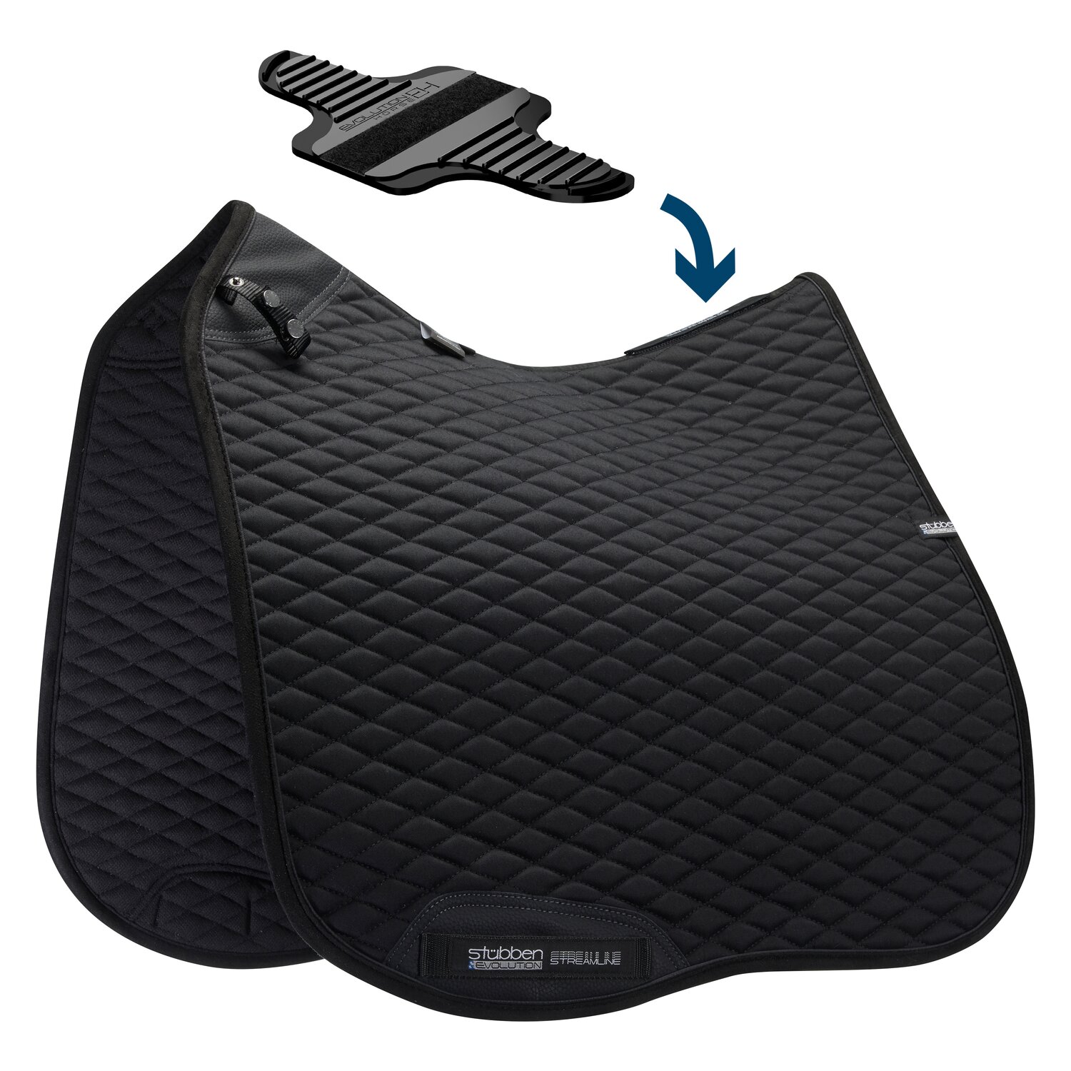 Stübben Dressur-Schabracke Streamline Close Contact – Ansicht 2