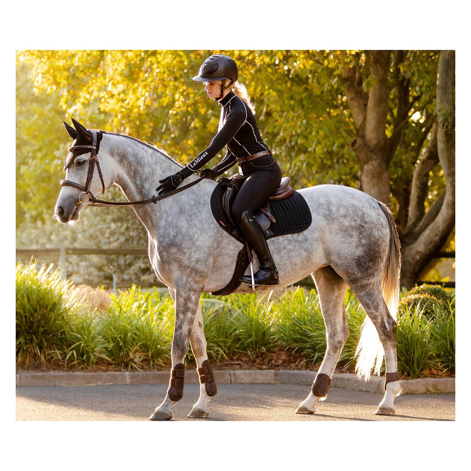 LeMieux Core Schabracke Suede – Ansicht 4
