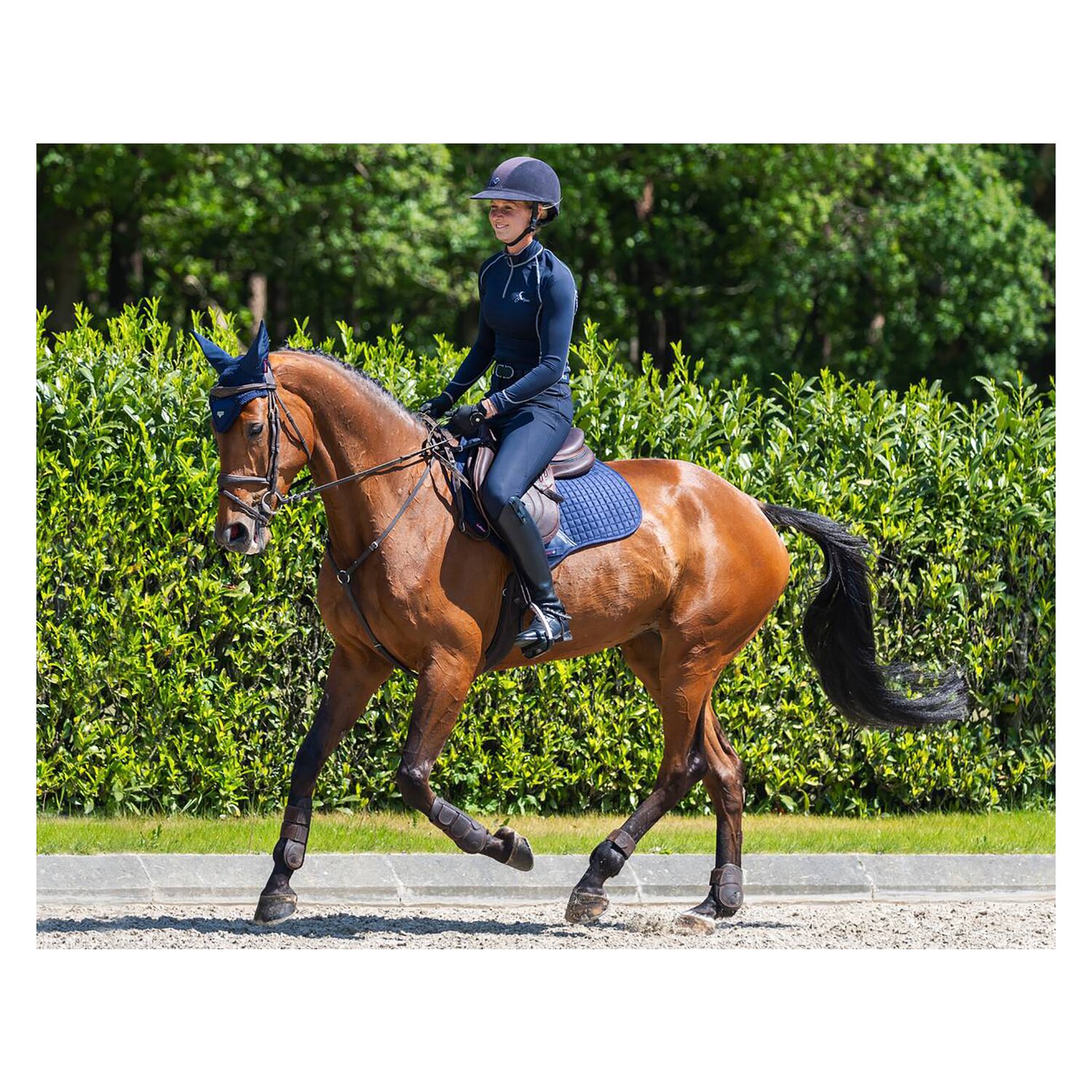 LeMieux Core Schabracke Suede – Ansicht 3