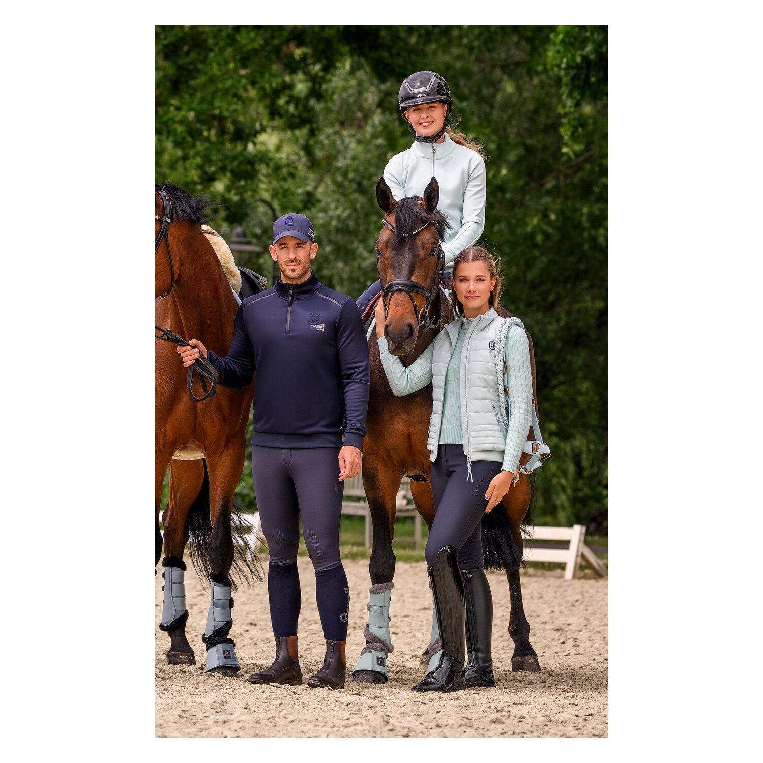 Cavallo Führ- und Anbindestrick CAVALPAZ, für Pferde &ndash; Ansicht 7