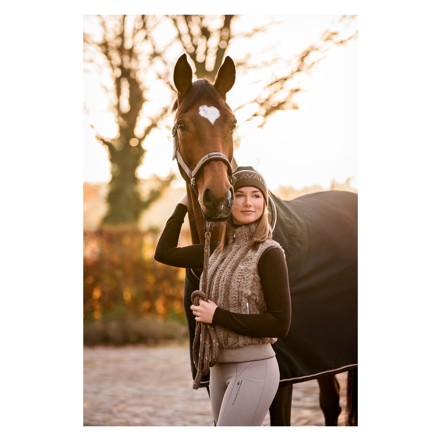 Cavallo Fühstrick mit Panikhaken CAVALRESA &ndash; Ansicht 2