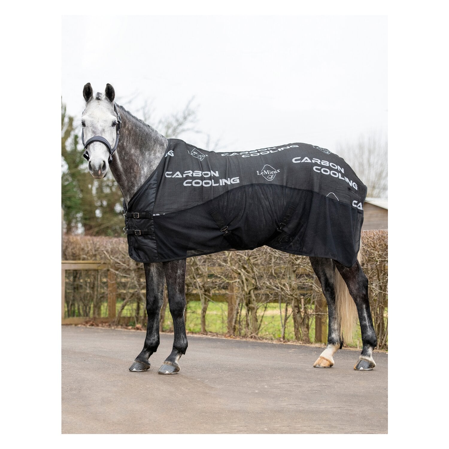 LeMieux Abschwitzdecke Carbon Cooler Rug &ndash; Ansicht 2