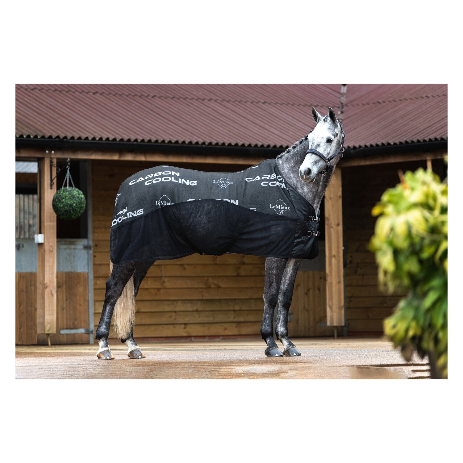 LeMieux Abschwitzdecke Carbon Cooler Rug &ndash; Ansicht 3