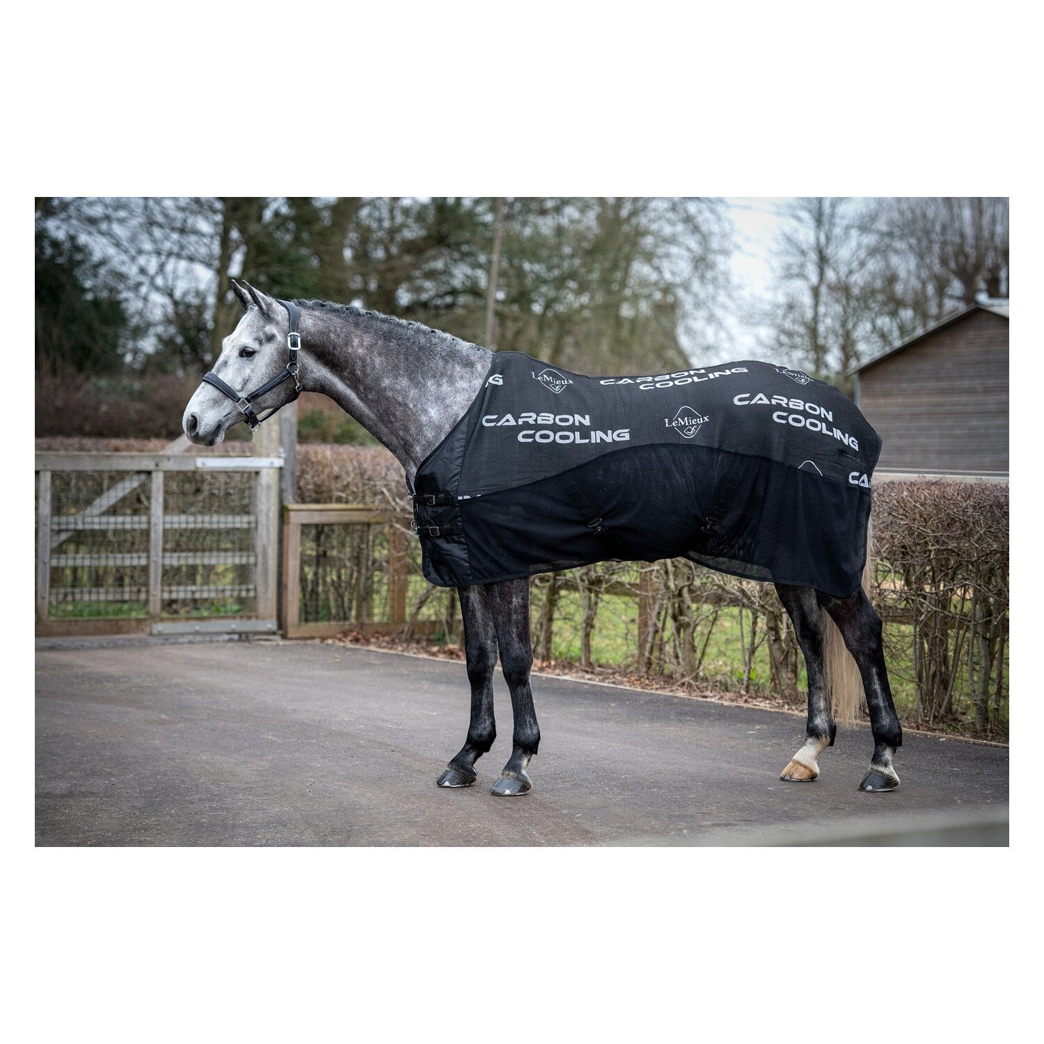 LeMieux Abschwitzdecke Carbon Cooler Rug &ndash; Ansicht 1