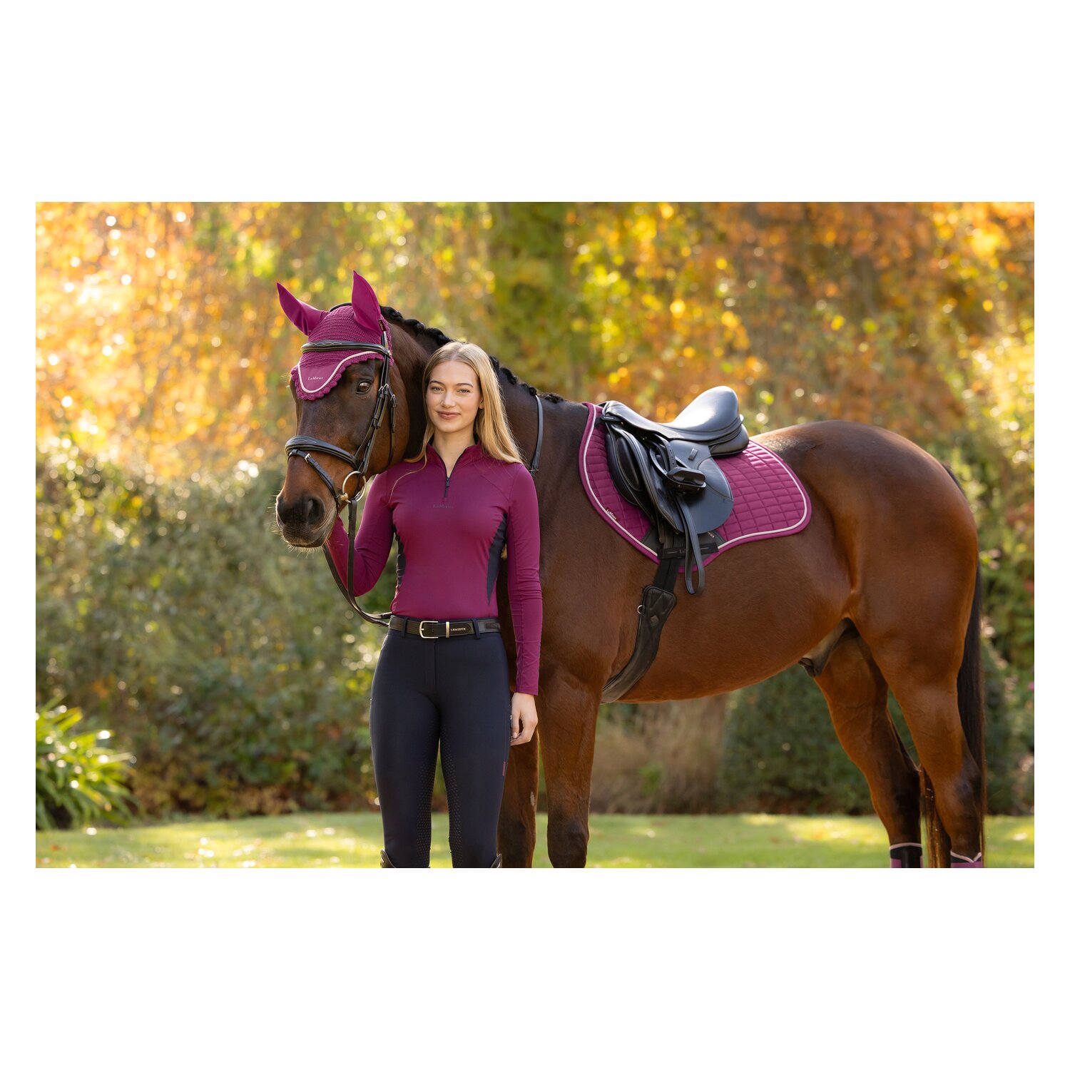 LeMieux Fliegenhaube Classic Fly Hood &ndash; Ansicht 7