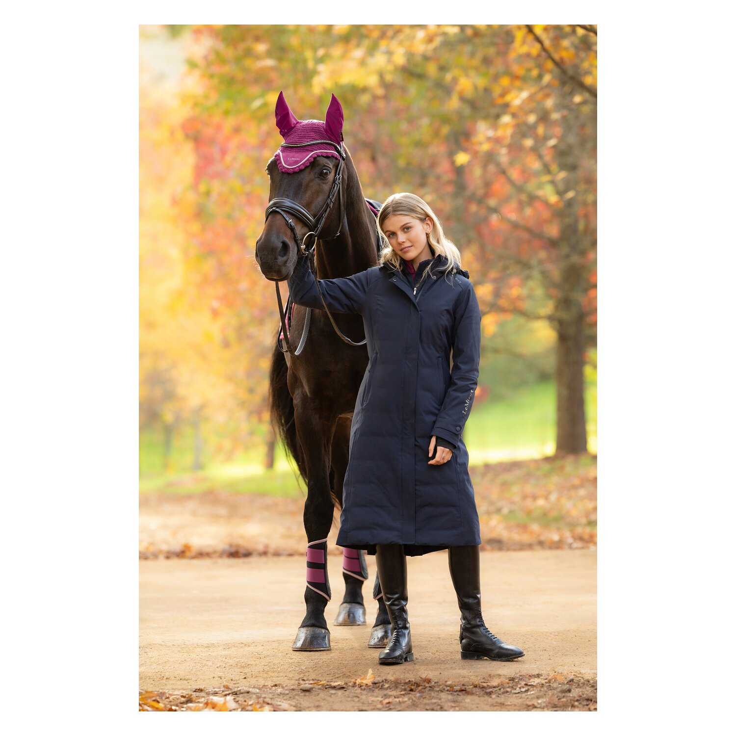 LeMieux Fliegenhaube Classic Fly Hood &ndash; Ansicht 3