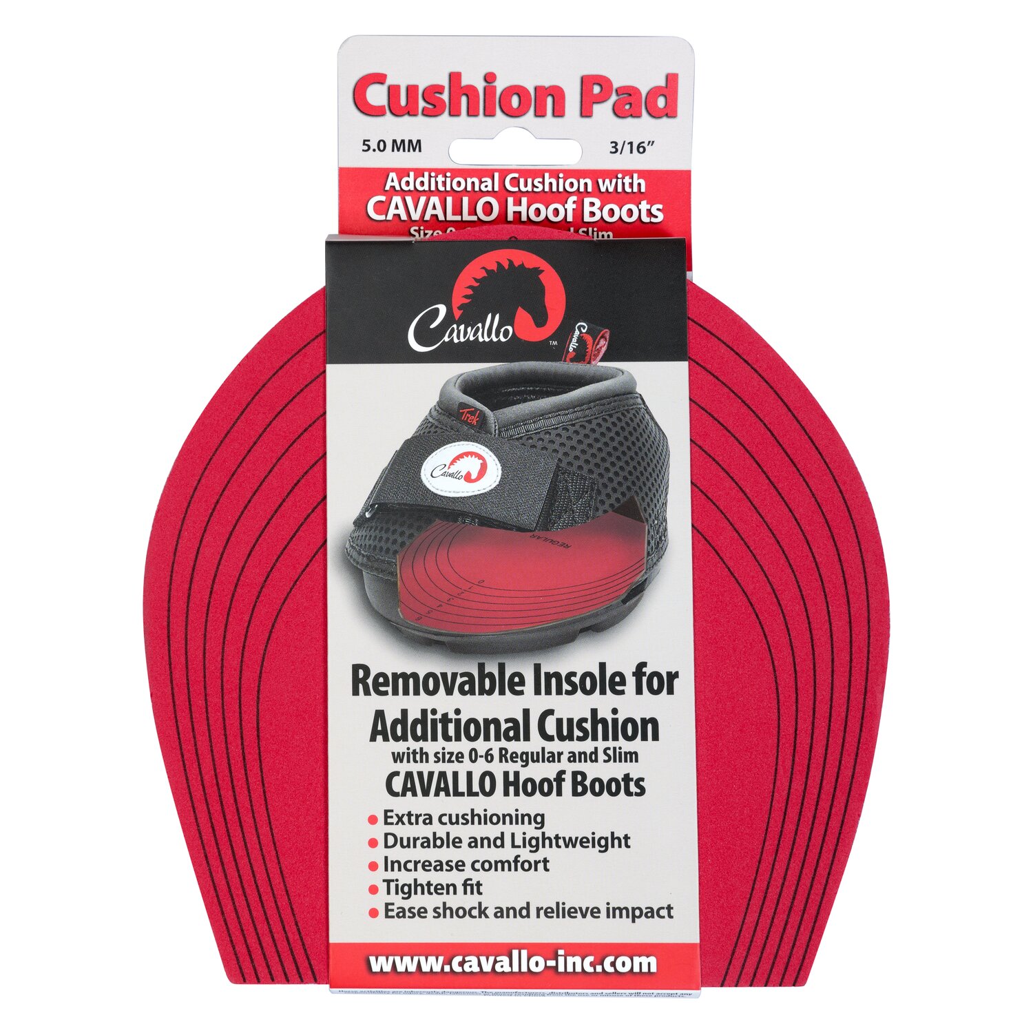 Cavallo Horse and Rider Einlegesohlen Cushion – Ansicht 1