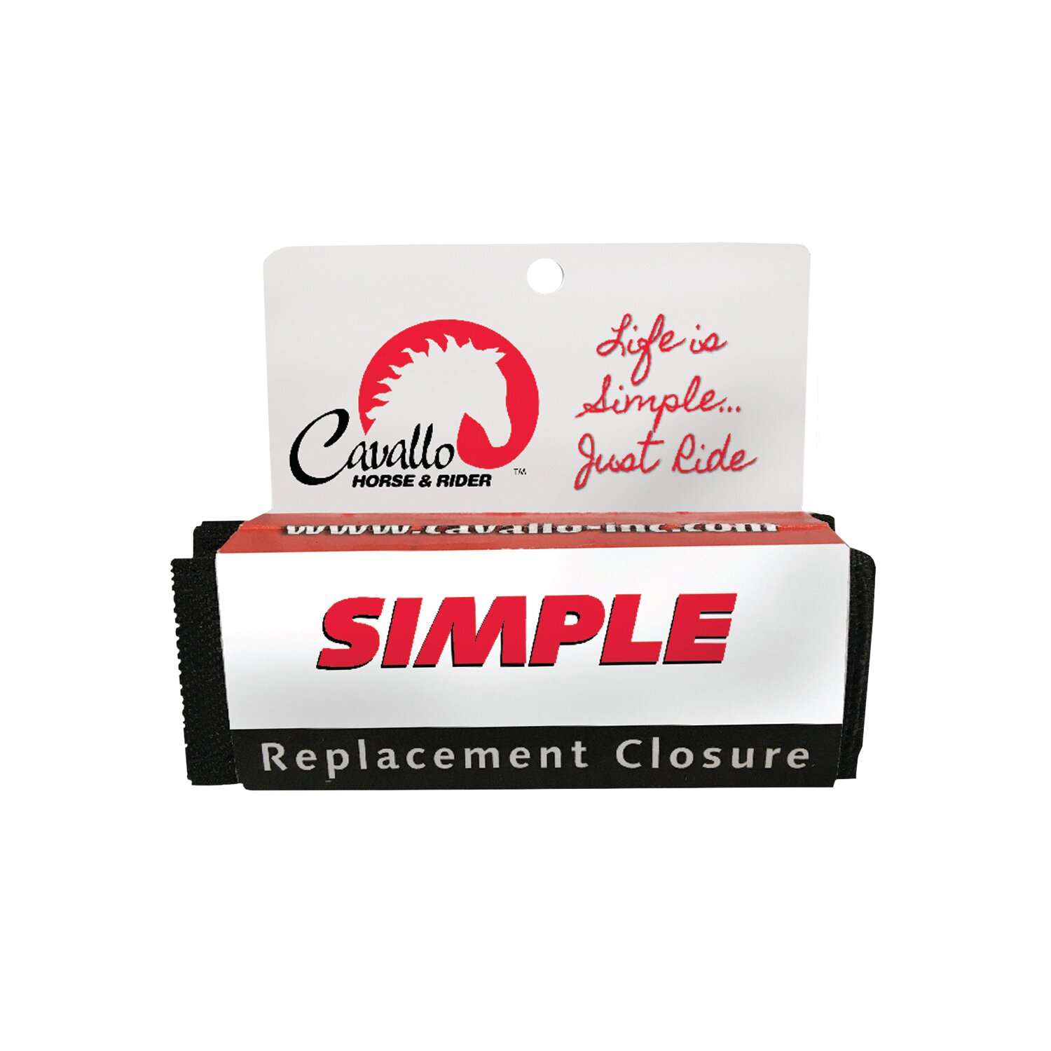 Cavallo Horse and Rider Klettverschluss – Ansicht 1