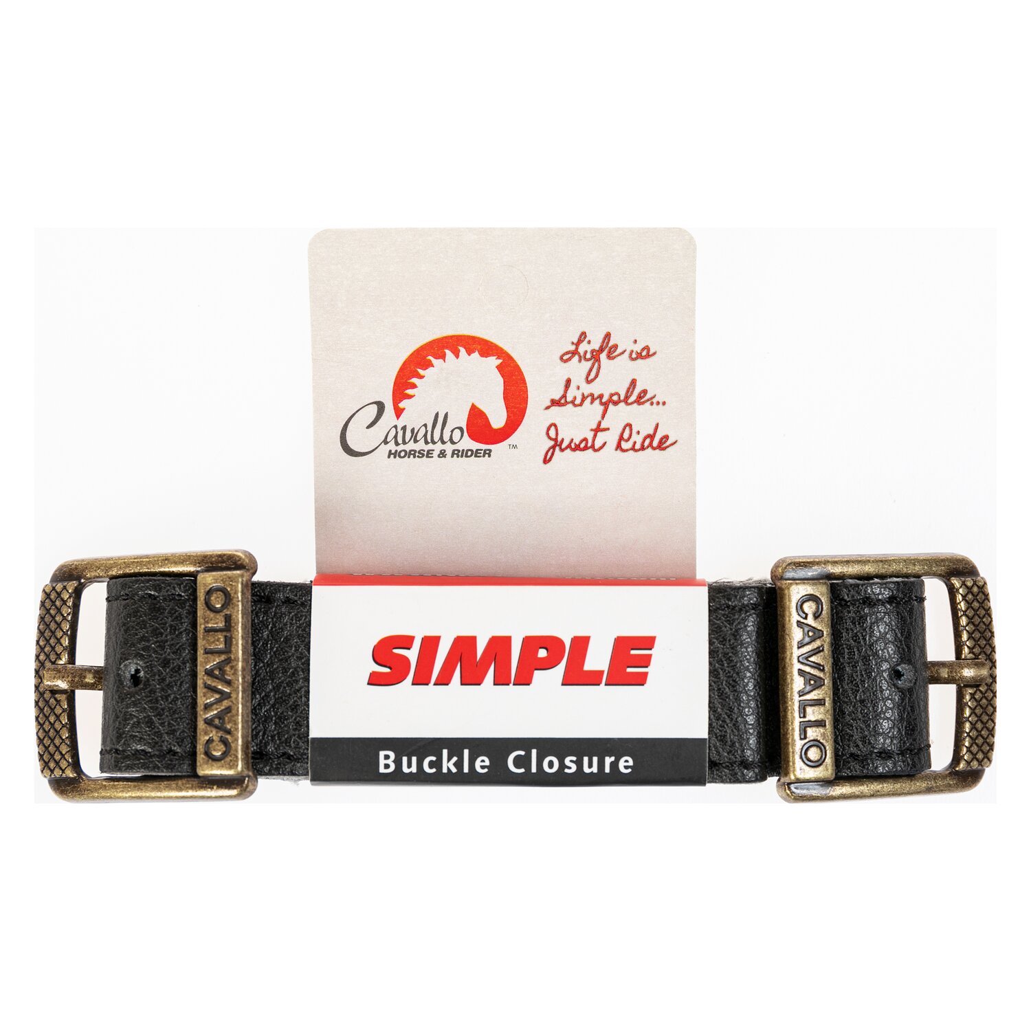 Cavallo Horse and Rider Schnalle – Ansicht 1