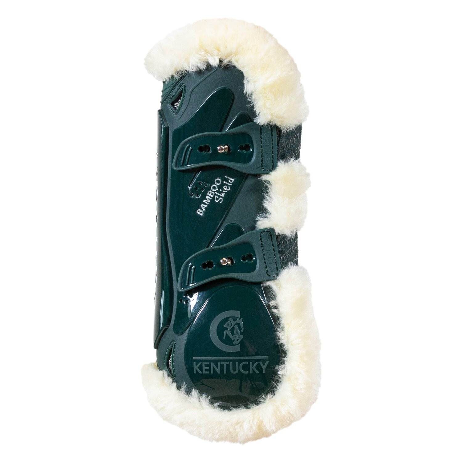 KENTUCKY Springgamaschen Vegan Sheepskin Bamboo Shield, für Vorderbeine – Ansicht 1