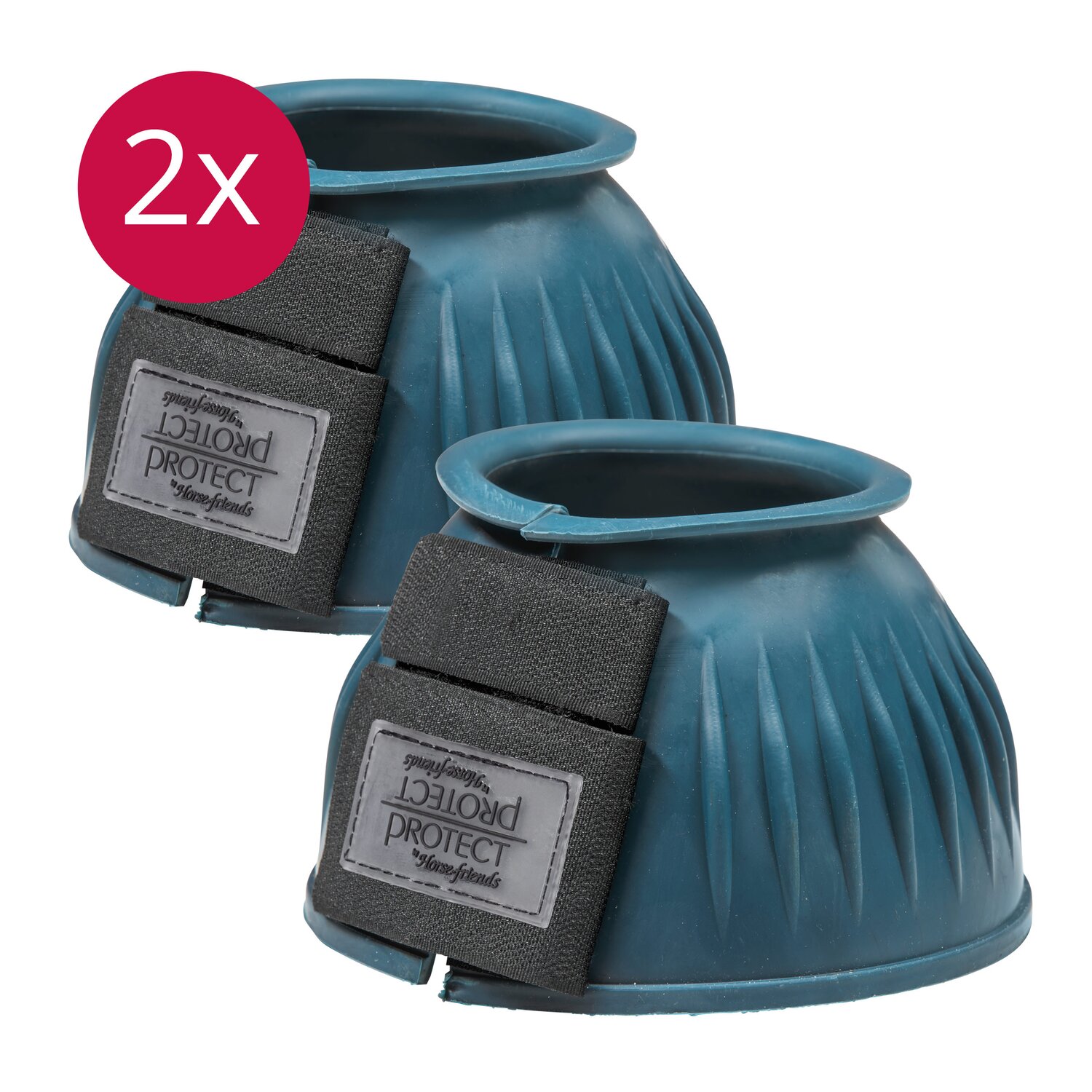 PROTECT by Horse-friends Set Beinschutz II, Hufglocken Gummi – Ansicht 3