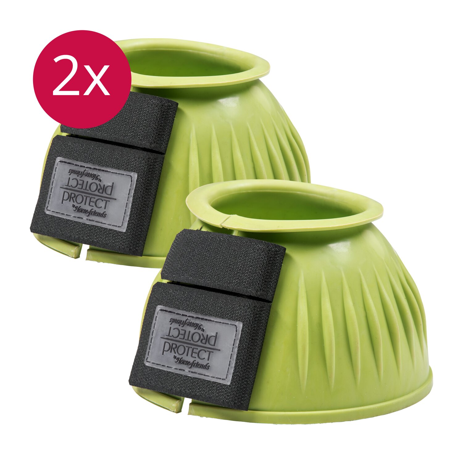 PROTECT by Horse-friends Set Beinschutz II, Hufglocken Gummi – Ansicht 4