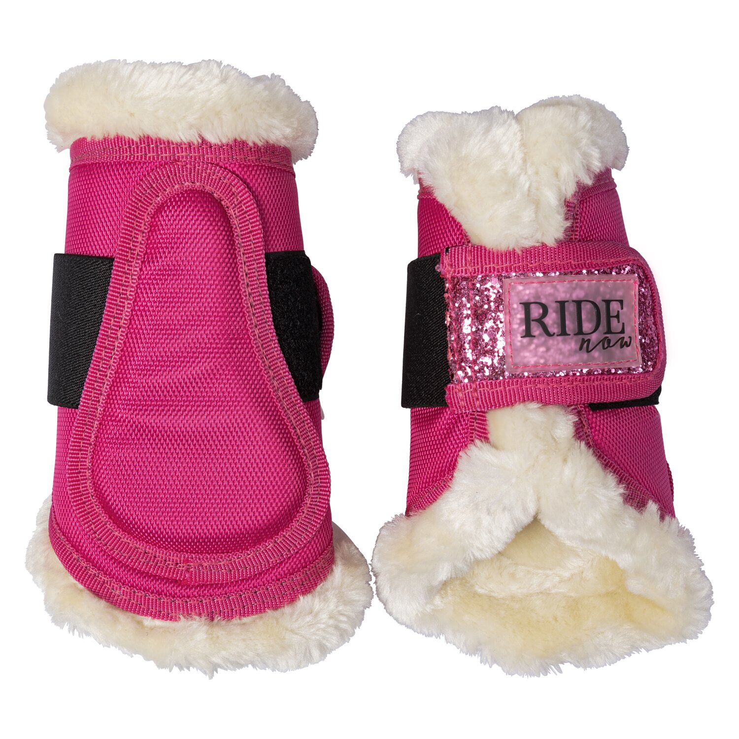 RIDE now Gamaschen FauxFur Glitzer – Ansicht 3