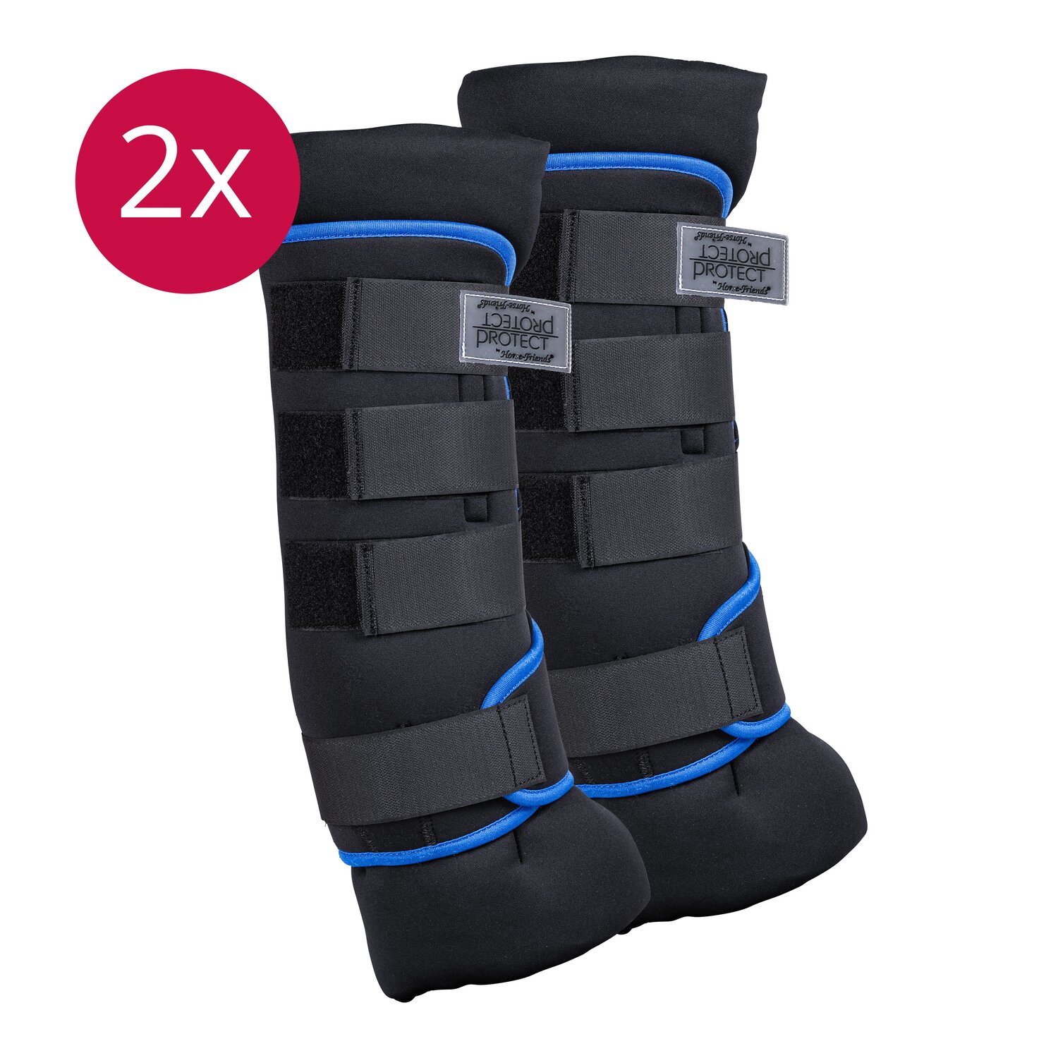 PROTECT by Horse-friends Set Wellness - Stallgamaschen, für Vorder- und Hinterbeine – Ansicht 2