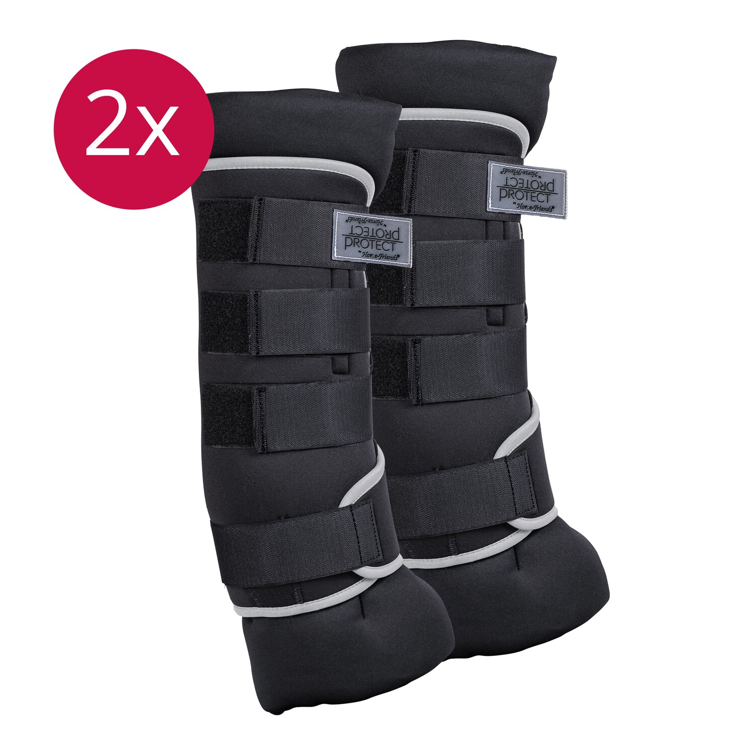 PROTECT by Horse-friends Set Wellness - Stallgamaschen, für Vorder- und Hinterbeine – Ansicht 3