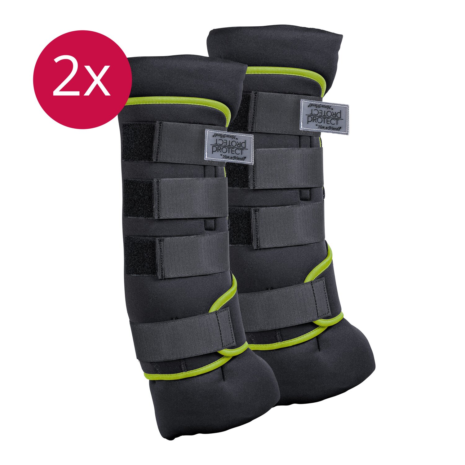 PROTECT by Horse-friends Set Wellness - Stallgamaschen, für Vorder- und Hinterbeine – Ansicht 4