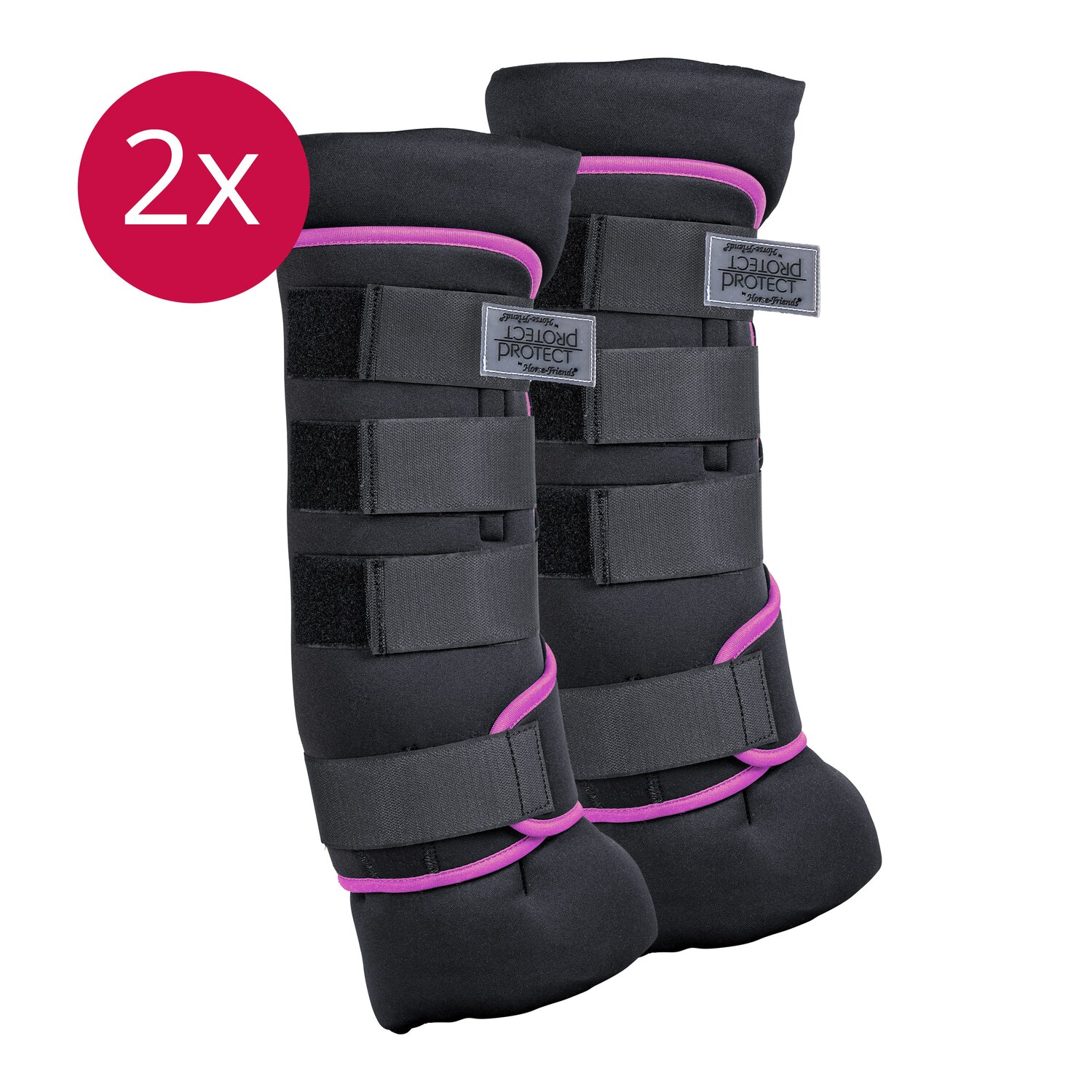 PROTECT by Horse-friends Set Wellness - Stallgamaschen, für Vorder- und Hinterbeine – Ansicht 5