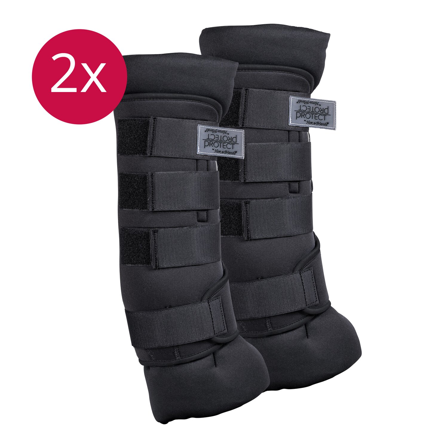 PROTECT by Horse-friends Set Wellness - Stallgamaschen, für Vorder- und Hinterbeine – Ansicht 1