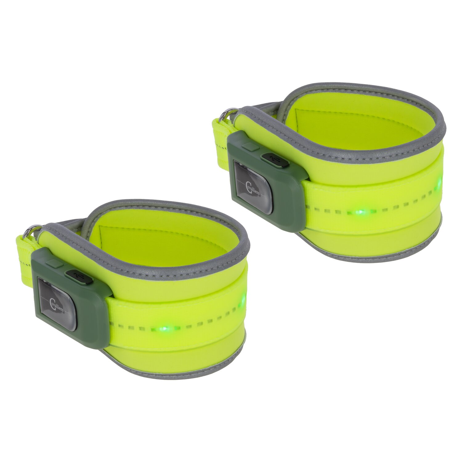KERBL Leuchtgamaschen LED für Vorder- und Hinterbeine – Ansicht 1