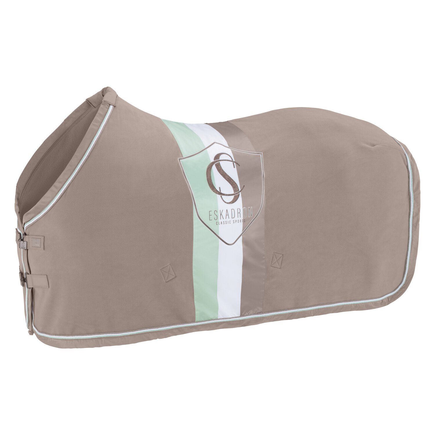 ESKADRON Classic Sports Abschwitzdecke Fleece Stripe Classic – Ansicht 1