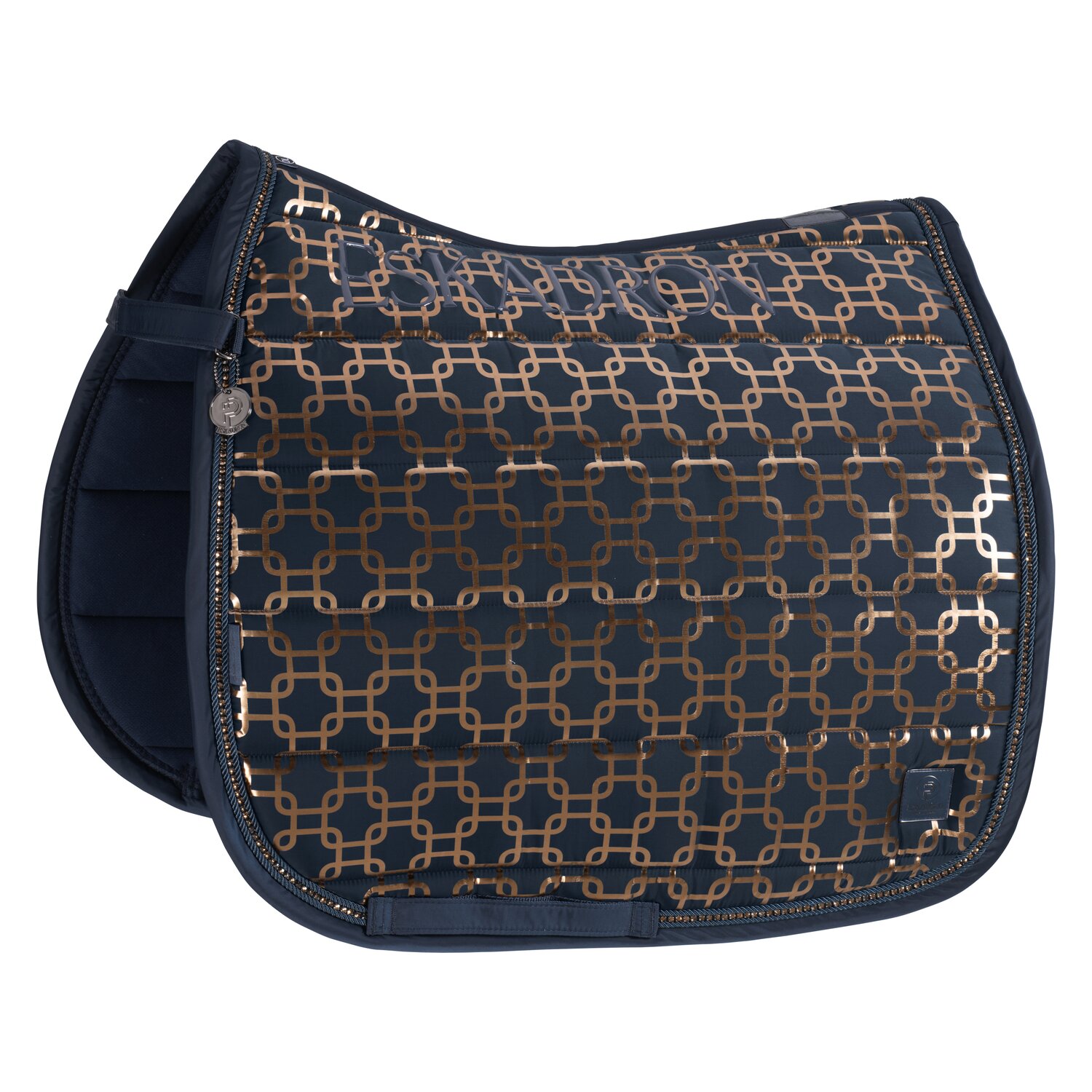 ESKADRON Platinum Schabracke Glossy Chain Crystal – Ansicht 1