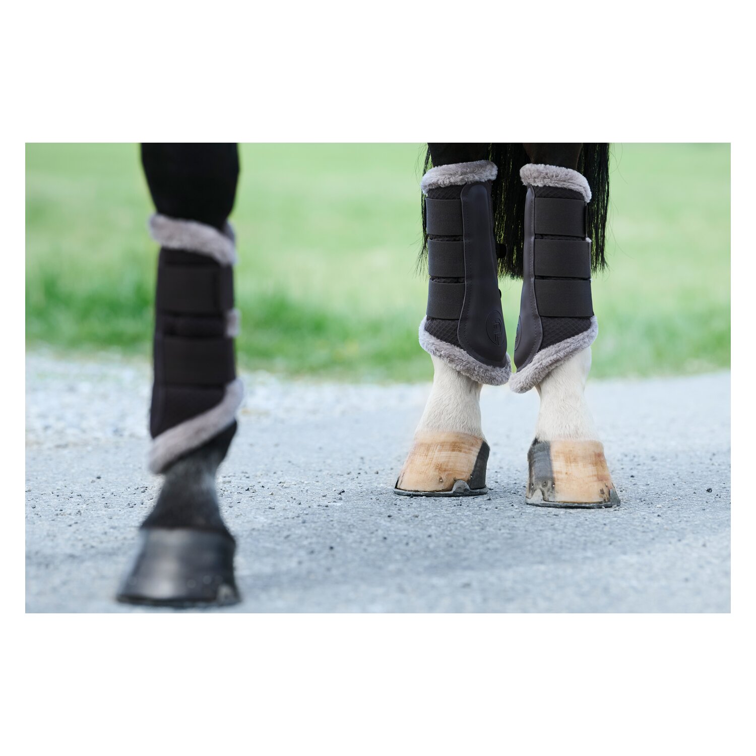 ESKADRON Platinum Gamaschen Mesh Faux Fur – Ansicht 2