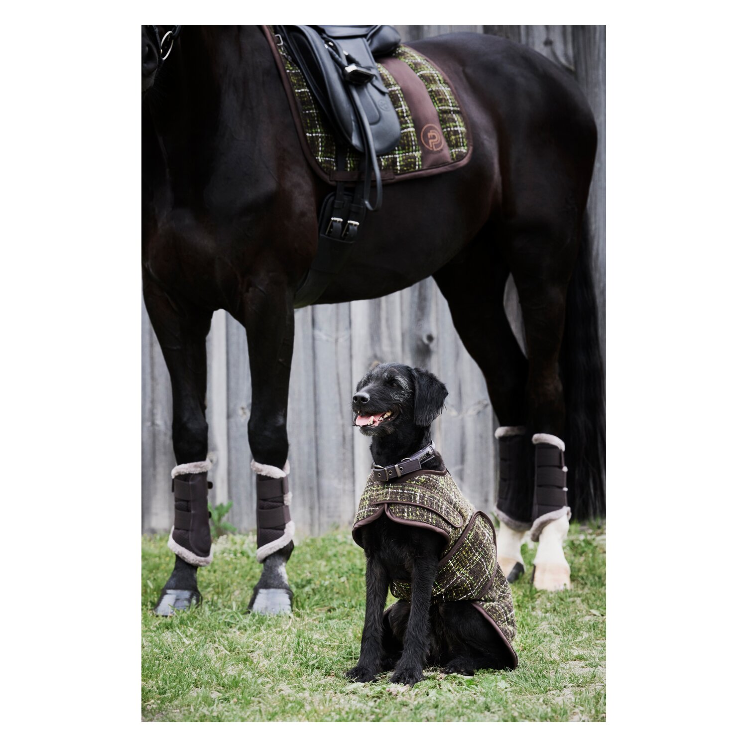 ESKADRON Platinum Gamaschen Mesh Faux Fur – Ansicht 4