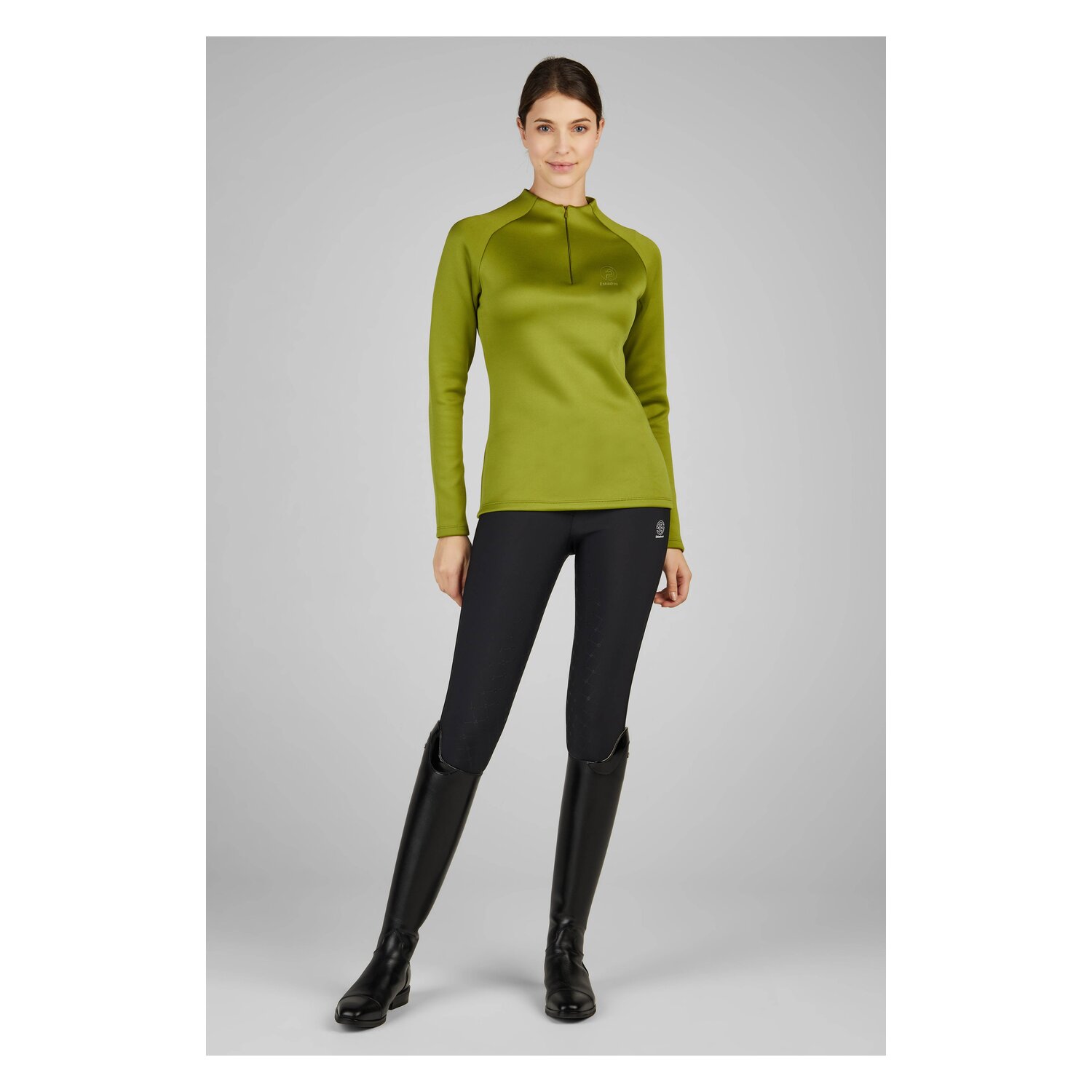 ESKADRON Platinum Half Zip-Shirt Platinum – Ansicht 7