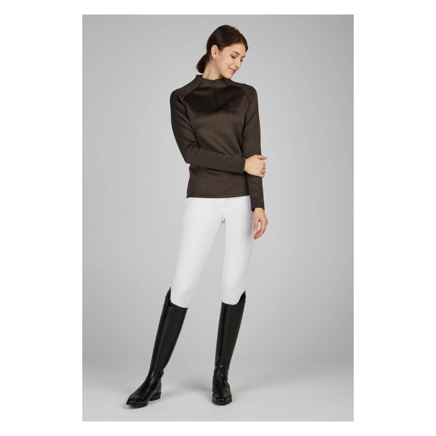 ESKADRON Platinum Half Zip-Shirt Platinum – Ansicht 4