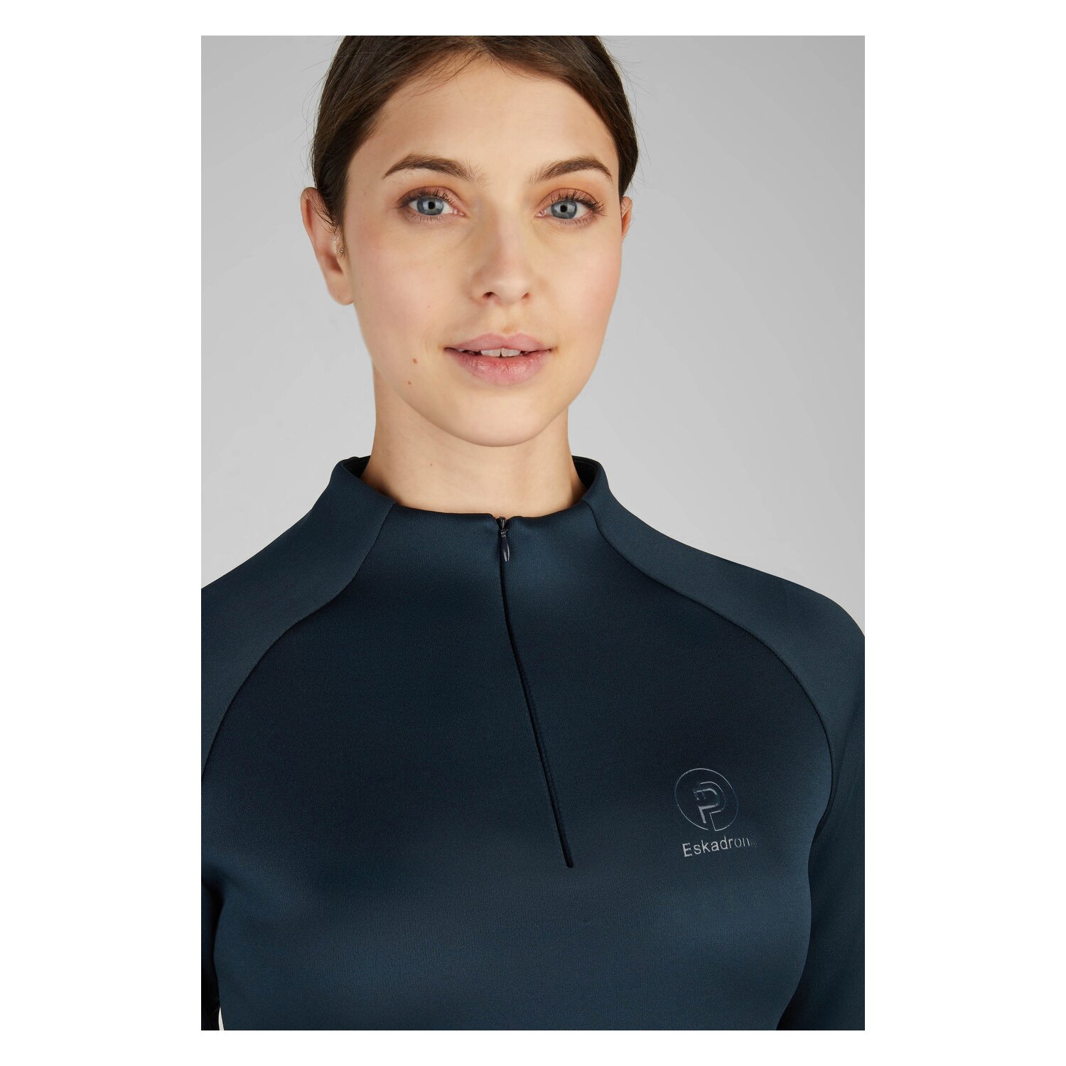 ESKADRON Platinum Half Zip-Shirt Platinum – Ansicht 5