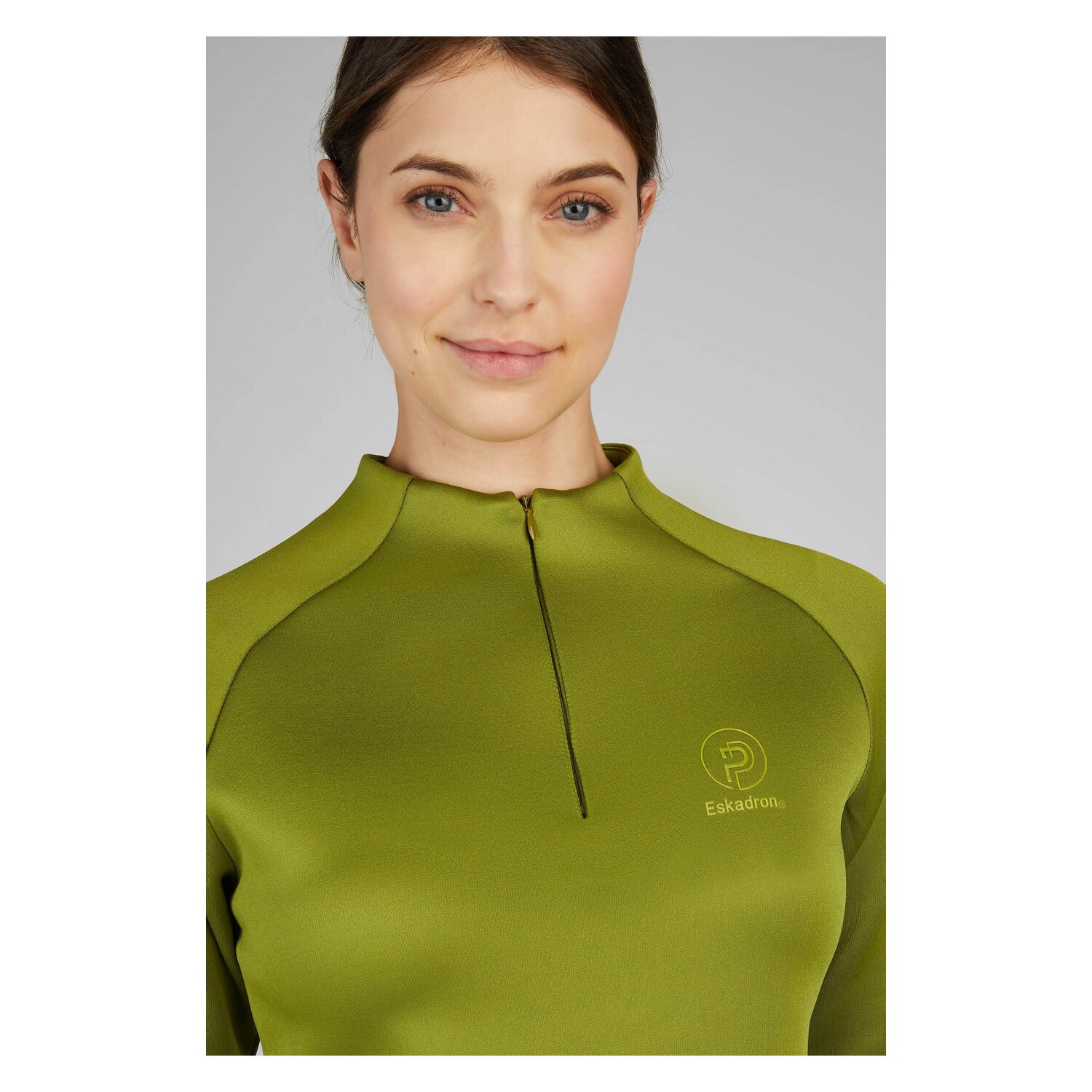 ESKADRON Platinum Half Zip-Shirt Platinum – Ansicht 5