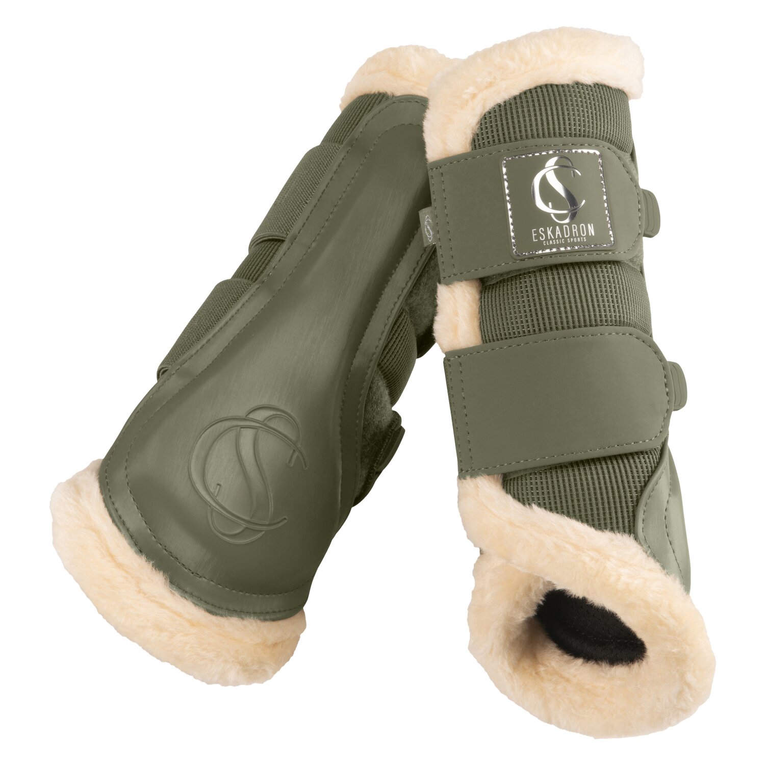 ESKADRON Classic Sports Gamaschen Mesh FauxFur, für Vorder- und Hinterbeine – Ansicht 1