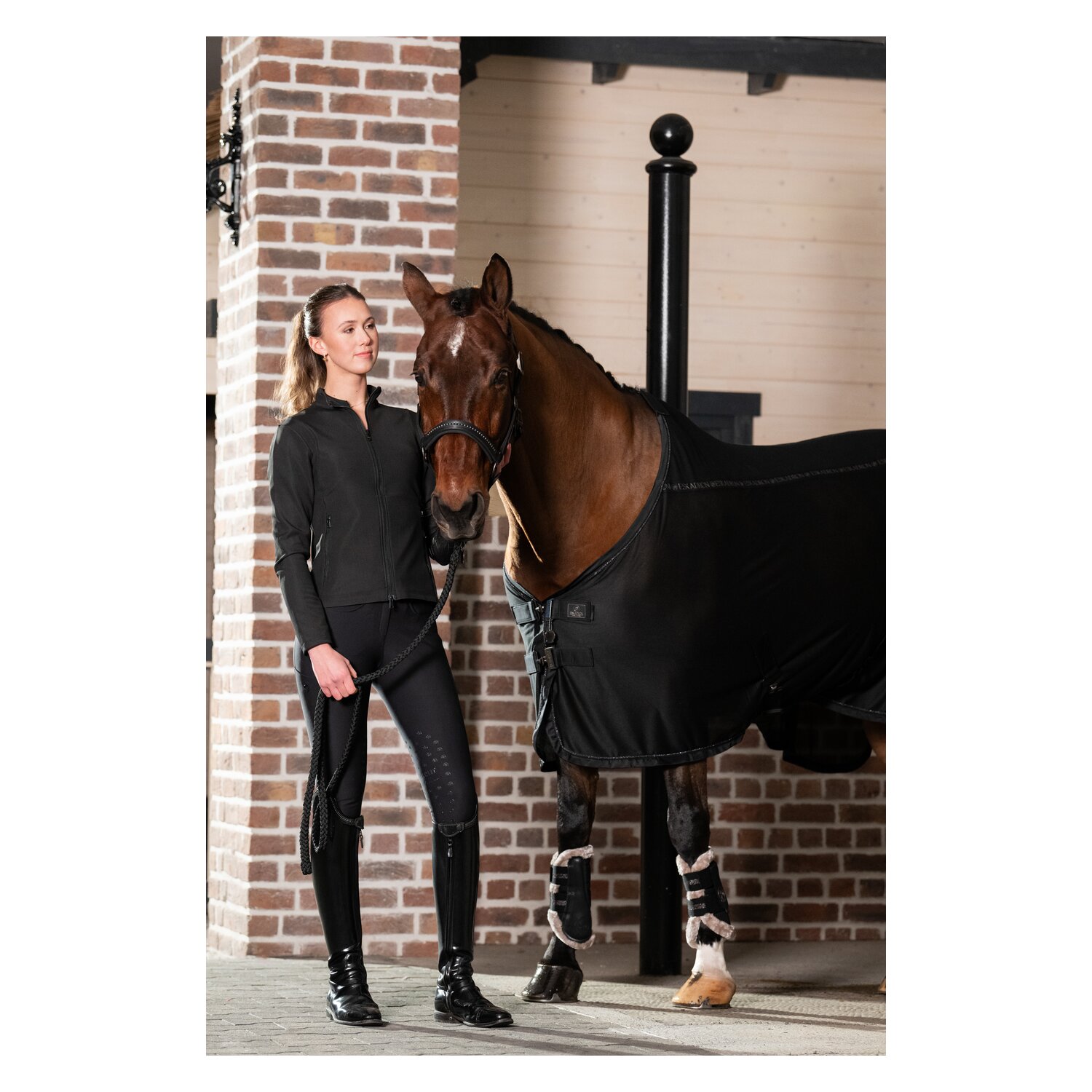 ESKADRON Platinum Gamaschen Mesh Faux – Ansicht 2