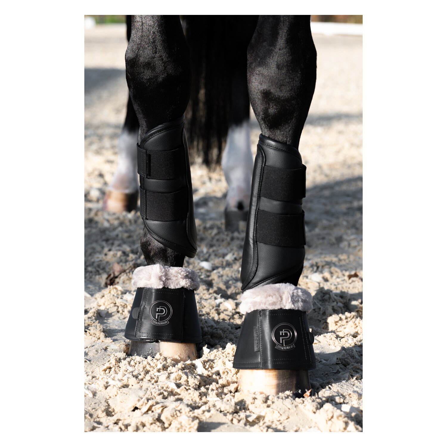 ESKADRON Platinum Hufglocken Softlate FauxFur – Ansicht 2