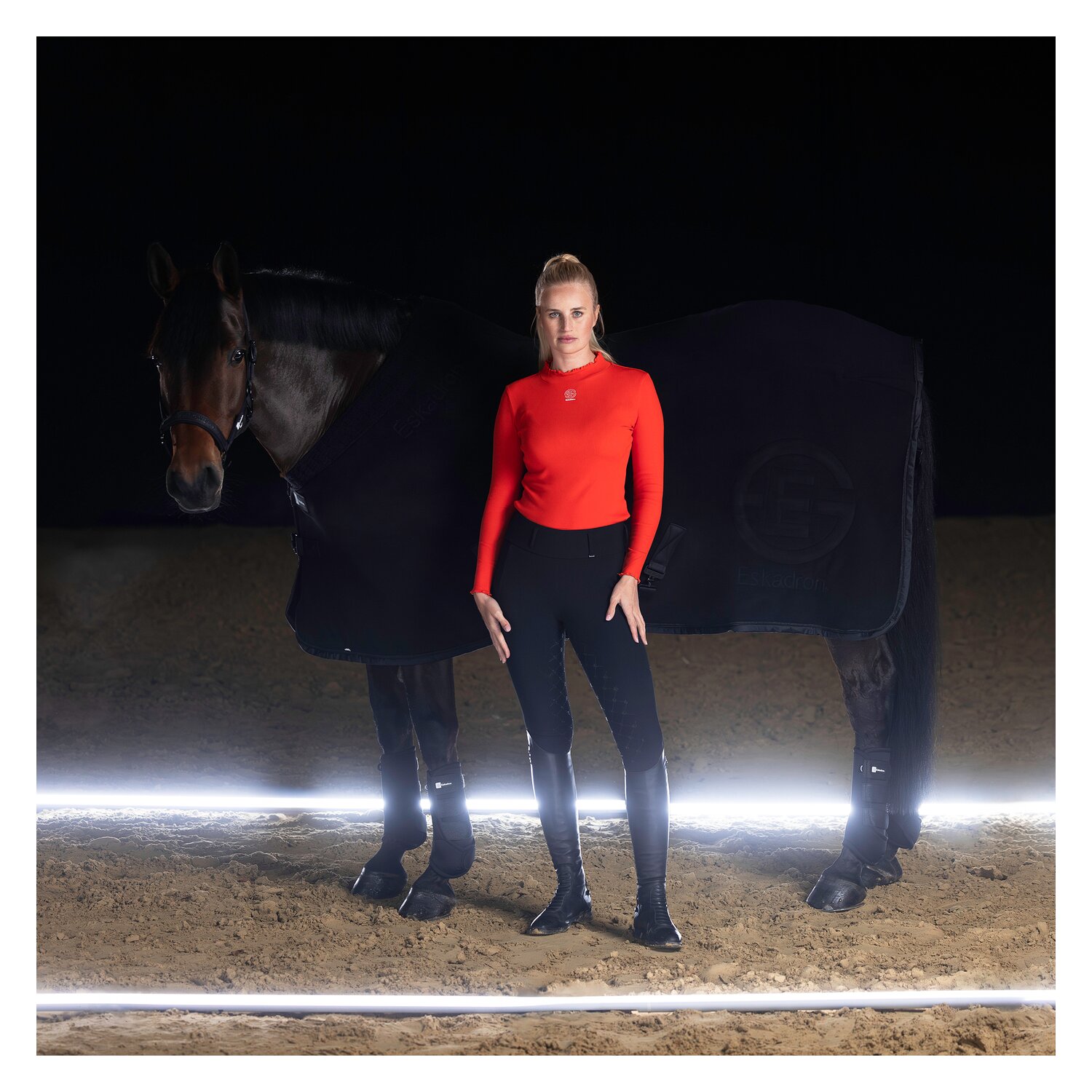 ESKADRON Dynamic Halfter Sparkle Double Pin – Ansicht 3